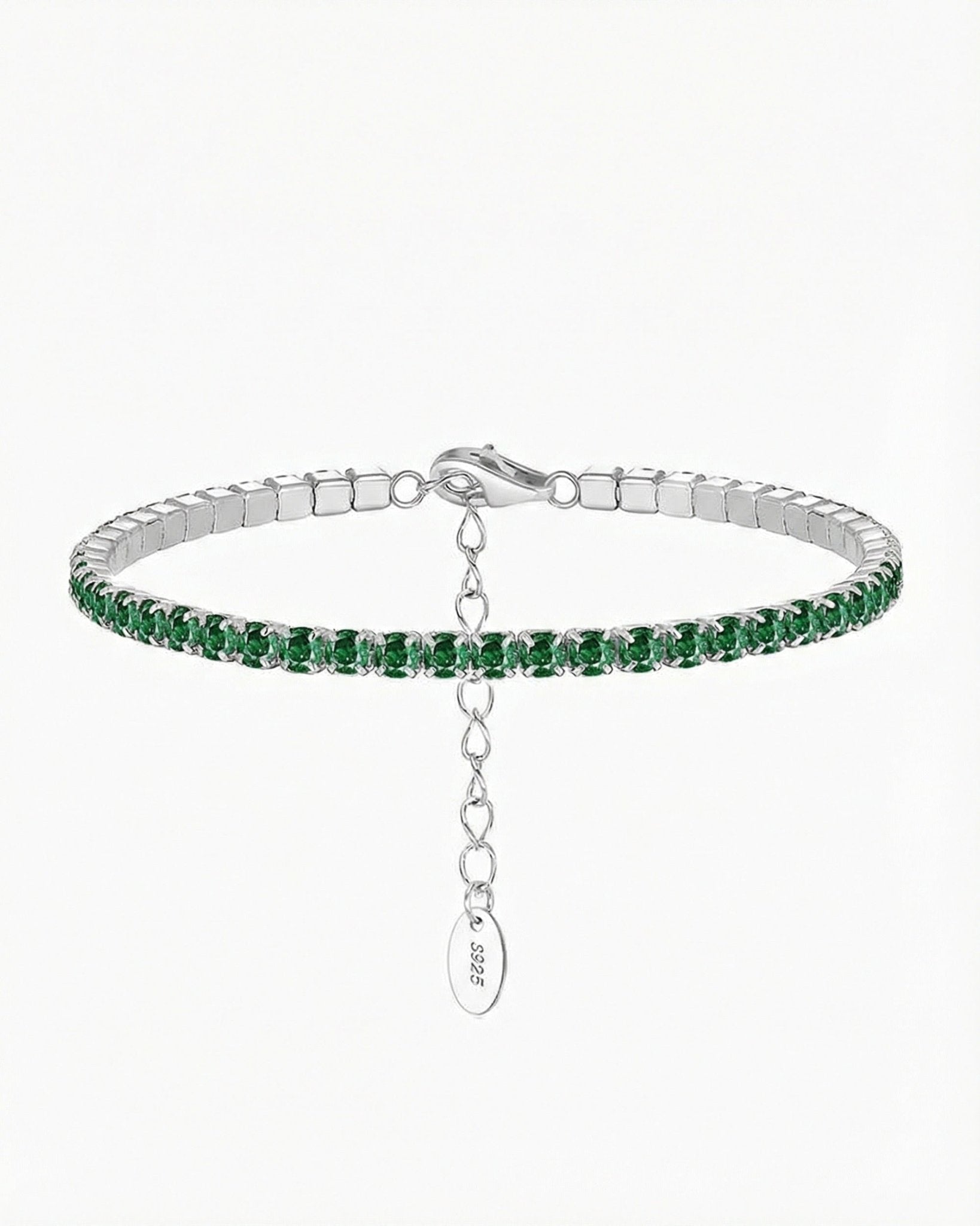 EMERALD ICE BRACELET. - 3MM - Drippy Amsterdam