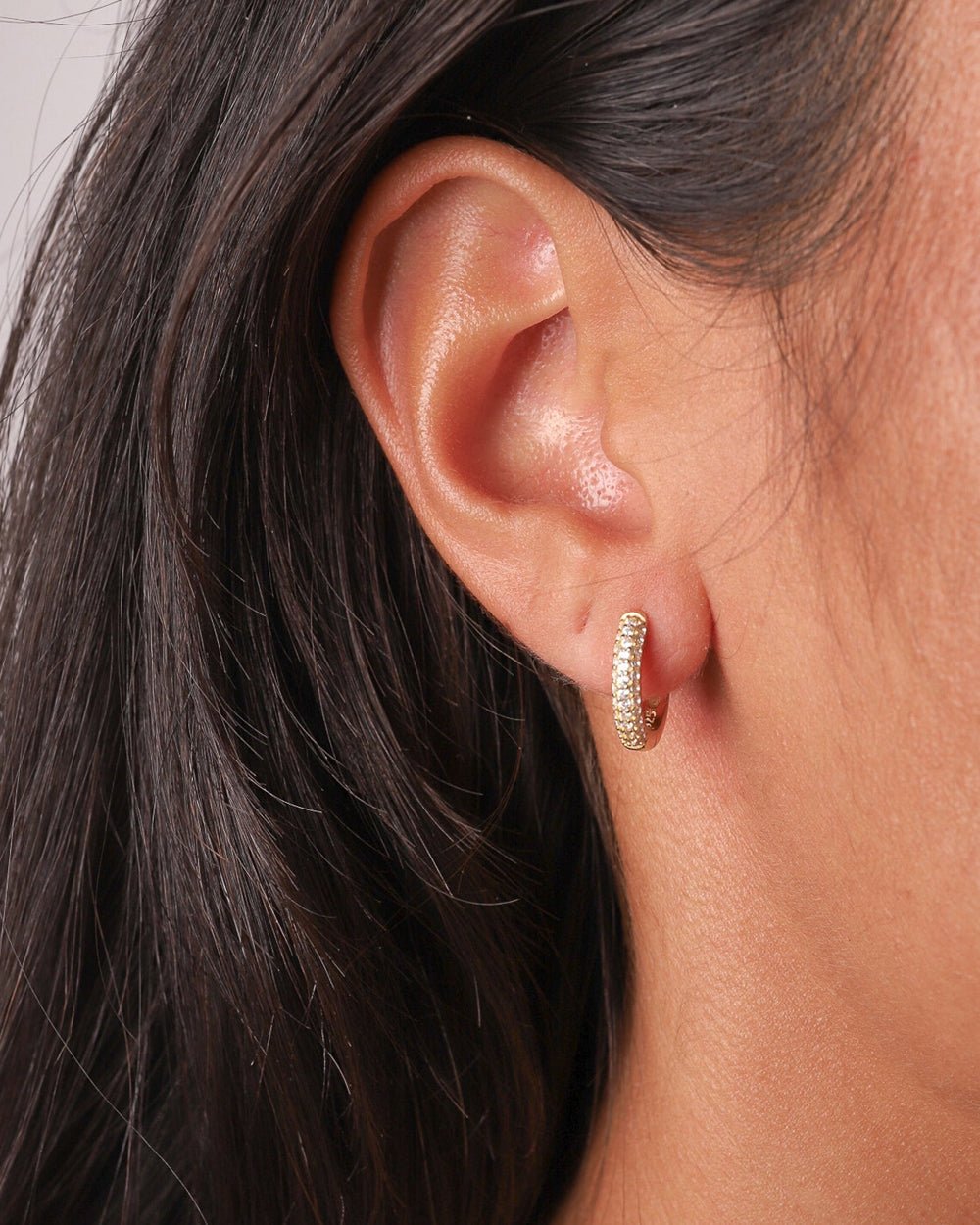HOOPS EARRINGS 925. - 18K GOLD - Drippy Amsterdam