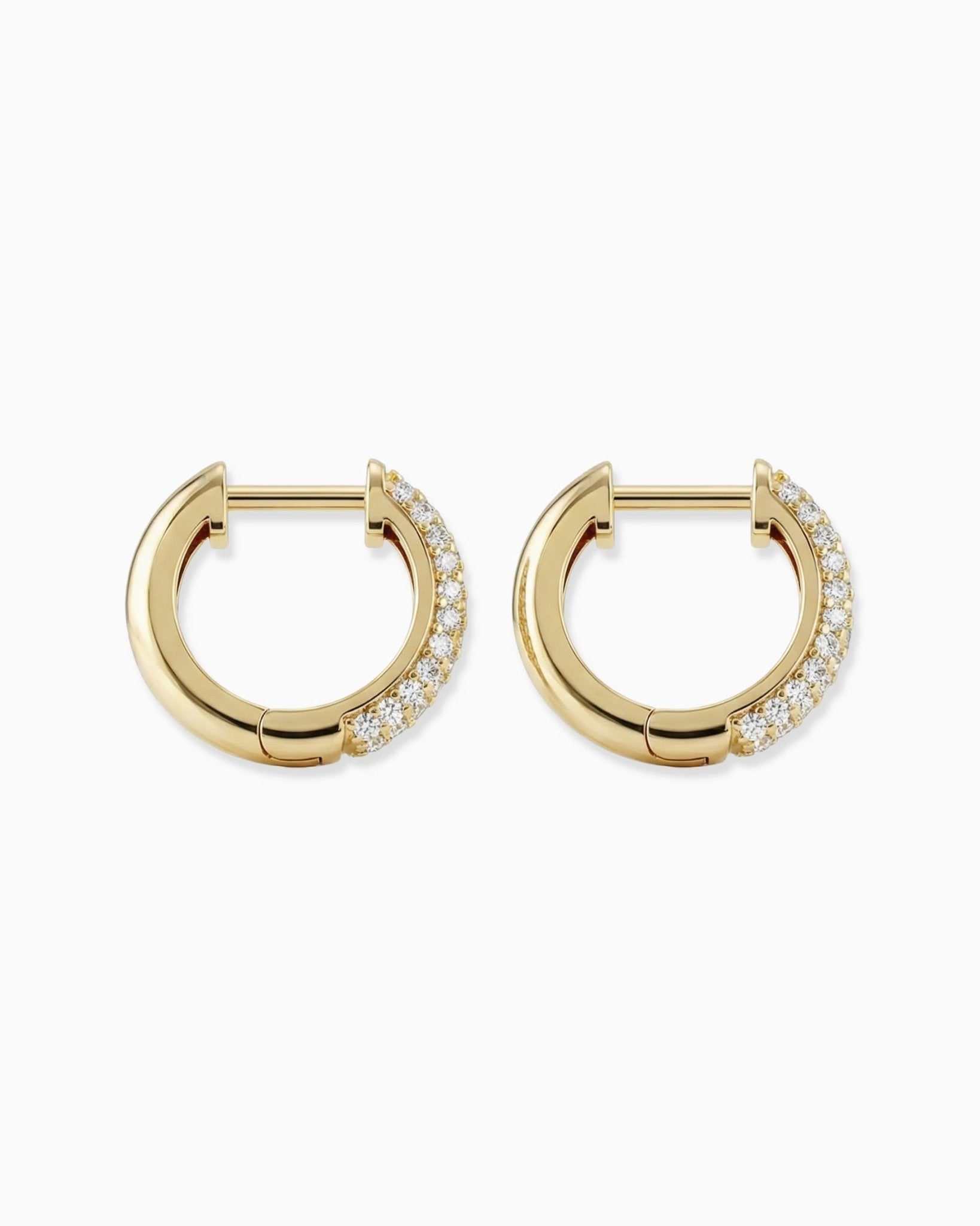 HOOPS EARRINGS. - GOLD - Drippy Amsterdam