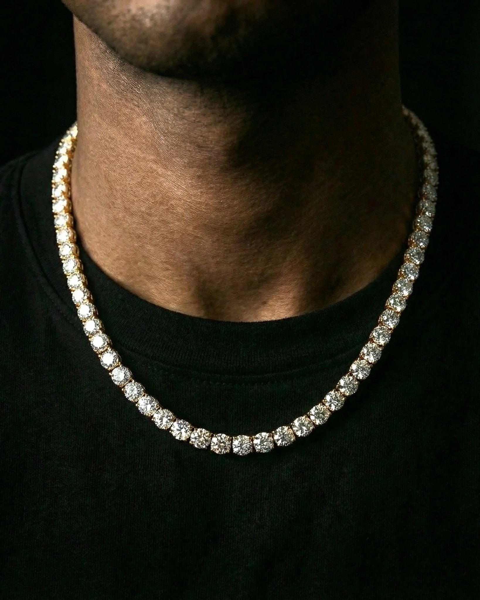 ICE BREAKER CHAIN. - 5MM GOLD - Drippy Amsterdam