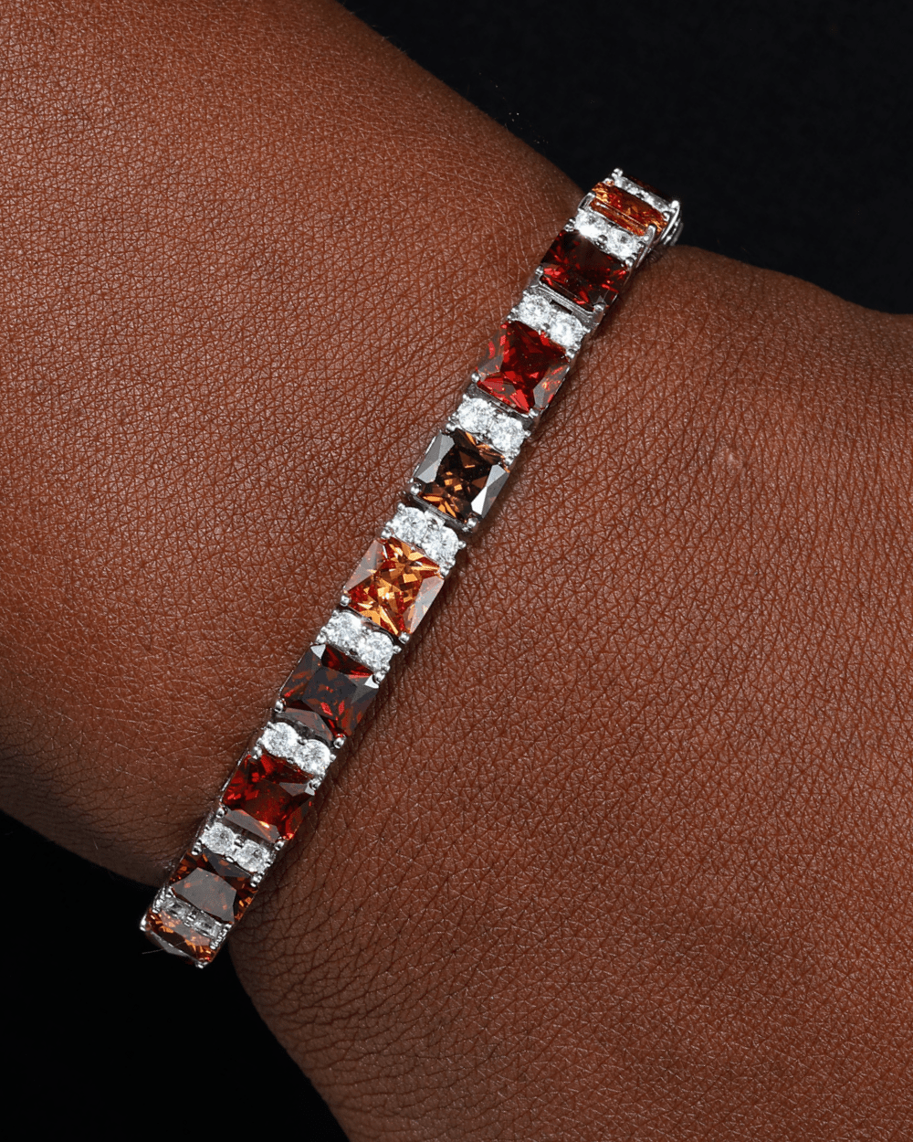 MOISSANITE INFERNO TENNIS BRACELET. - Drippy Amsterdam