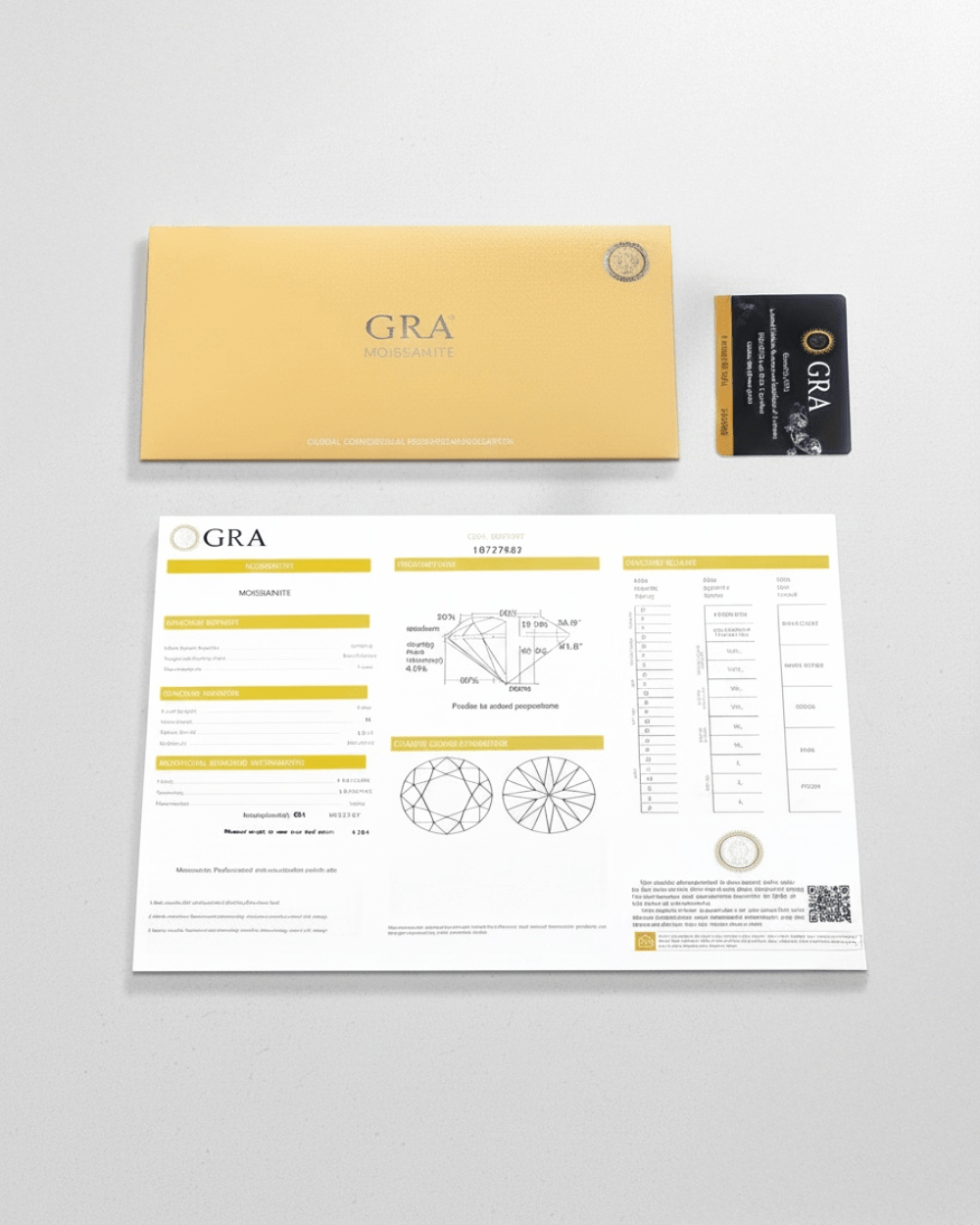 MOISSANITE SQUARE CROSS STUDS. - Drippy Amsterdam