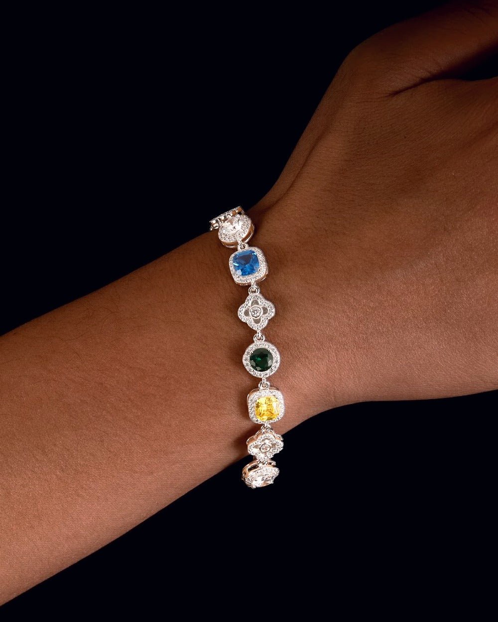 MULTI GEM BRACELET. - Drippy Amsterdam