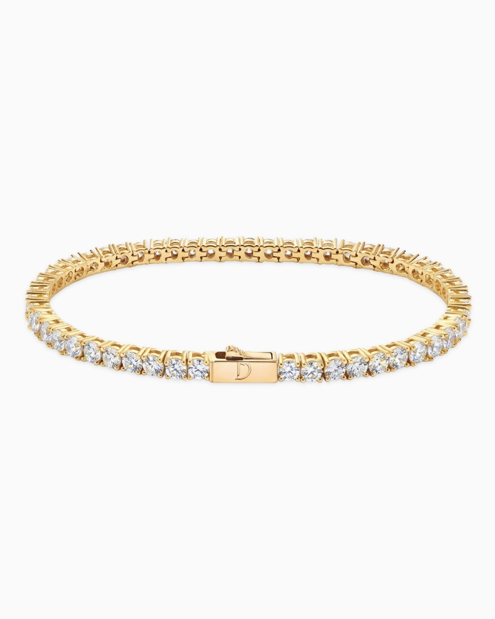 アクセサリー DrippyAmsterdam tennis bracelet&necklace TENNISBOY. - 4MM 18K GOLD | Drippy Amsterdam