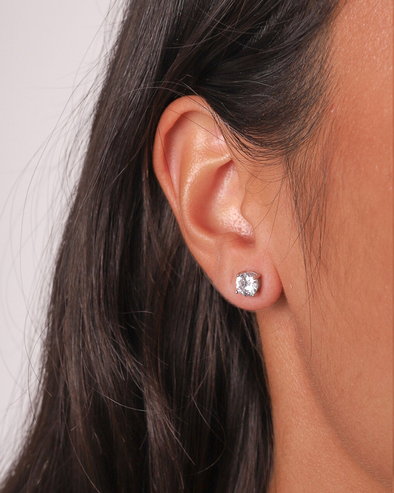 DRIP STUDS 925. - WHITE GOLD - Drippy Amsterdam