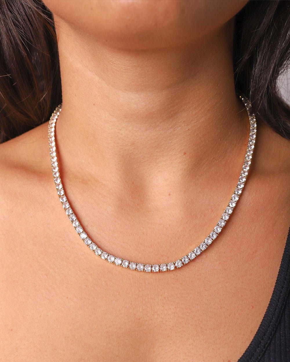 ICE BREAKER CHAIN. - 4MM 18K GOLD - Drippy Amsterdam