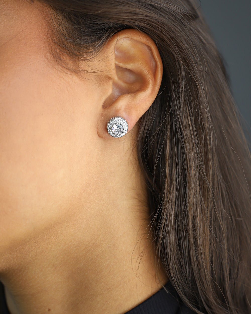 POPPIN STUDS. 925 - WHITE GOLD - Drippy Amsterdam