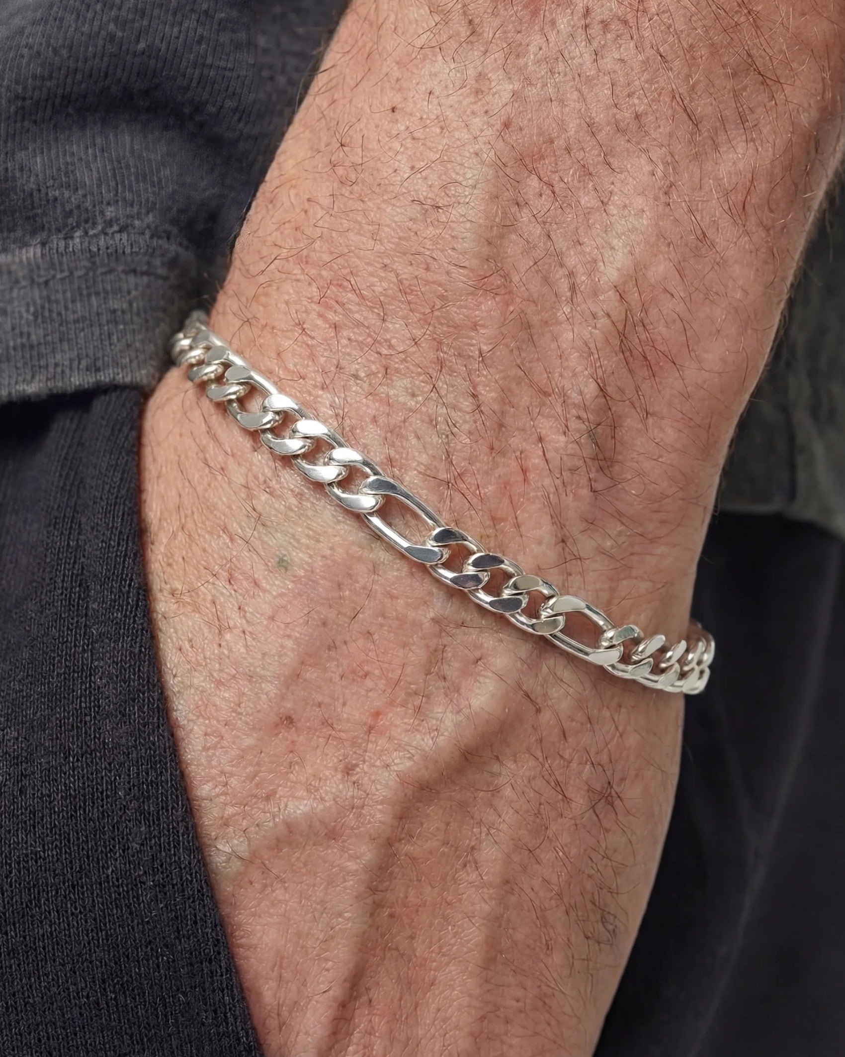 CLEAN FIGARO BRACELET. - 5MM