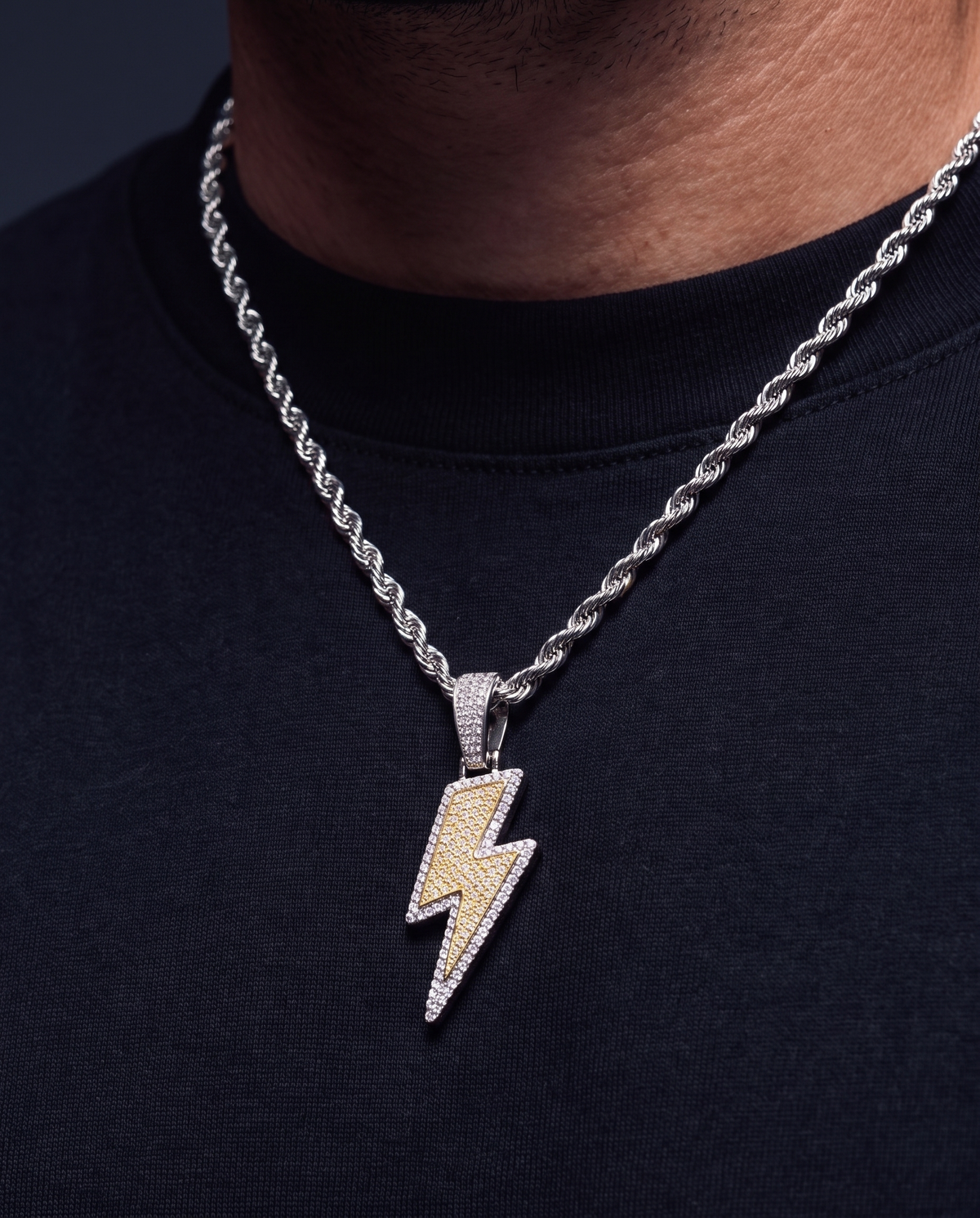 BLITZ PIECE PENDANT. - 925