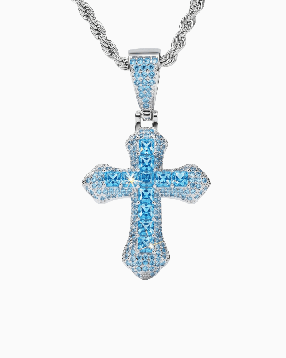 BLUE CROSS PENDANT. - Drippy Amsterdam
