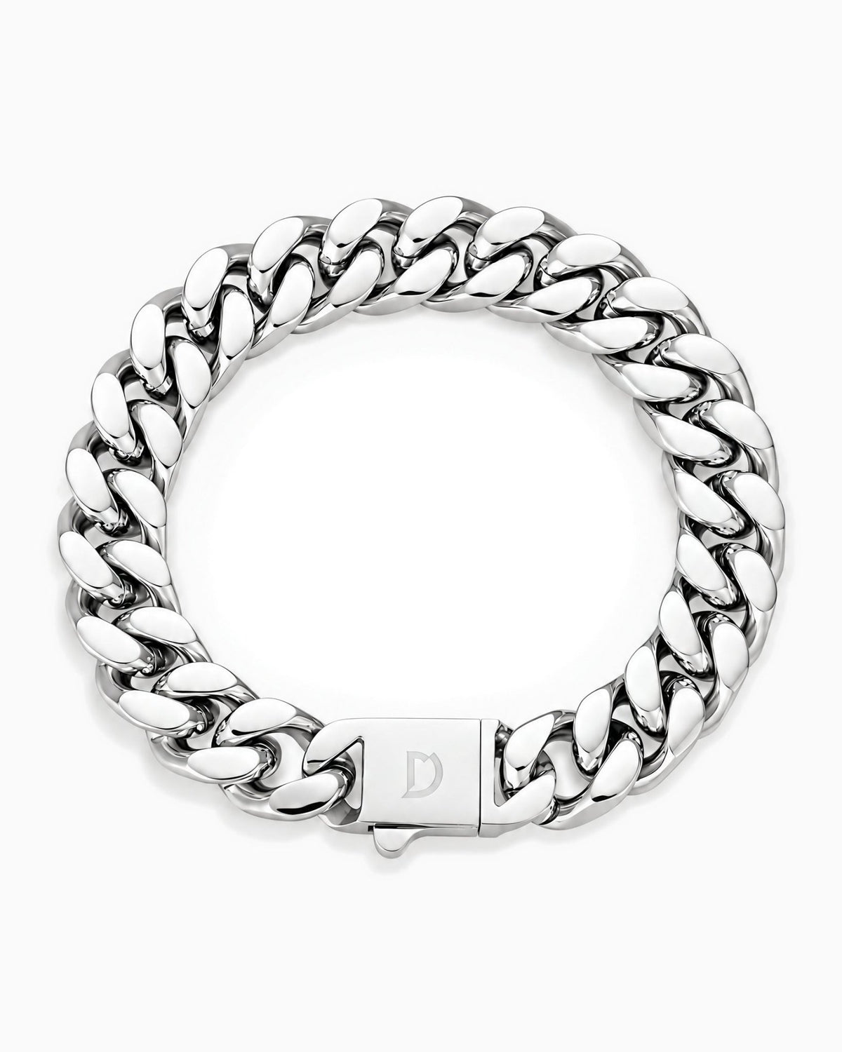 CLEAN BOXED CUBANA BRACELET. - 11MM