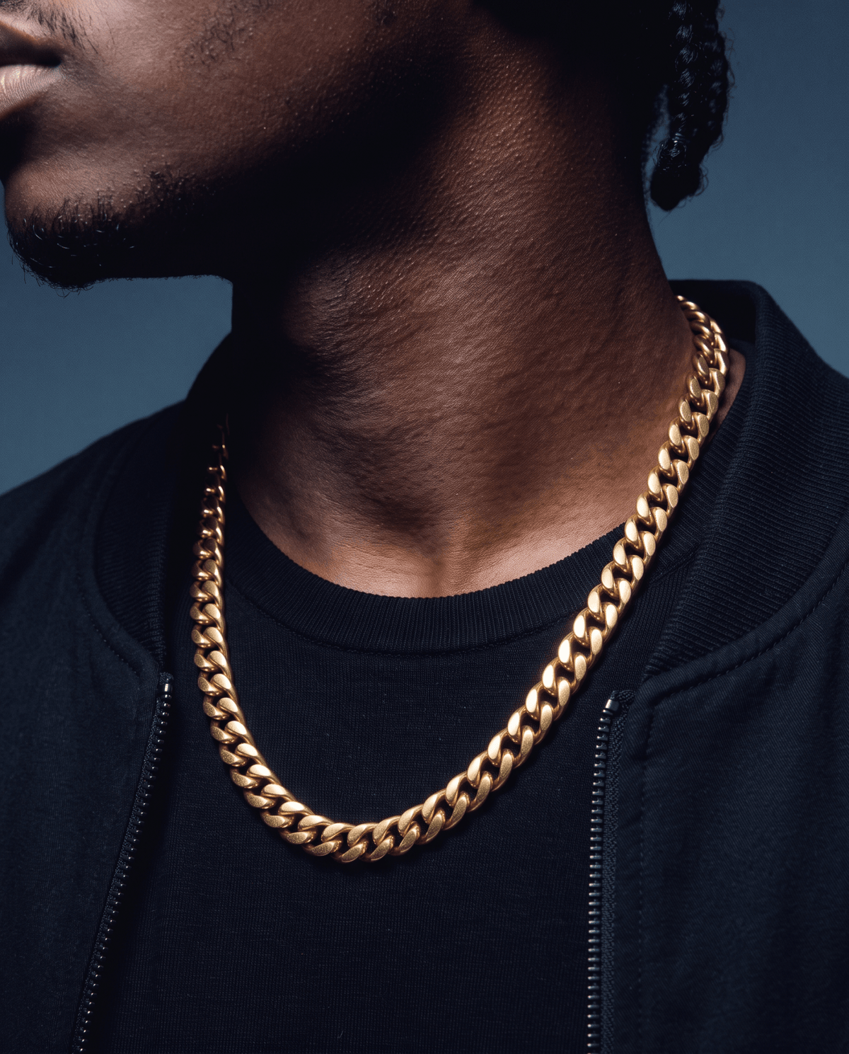 CLEAN BOXED CUBANA CHAIN. - 11MM GOLD - Drippy Amsterdam