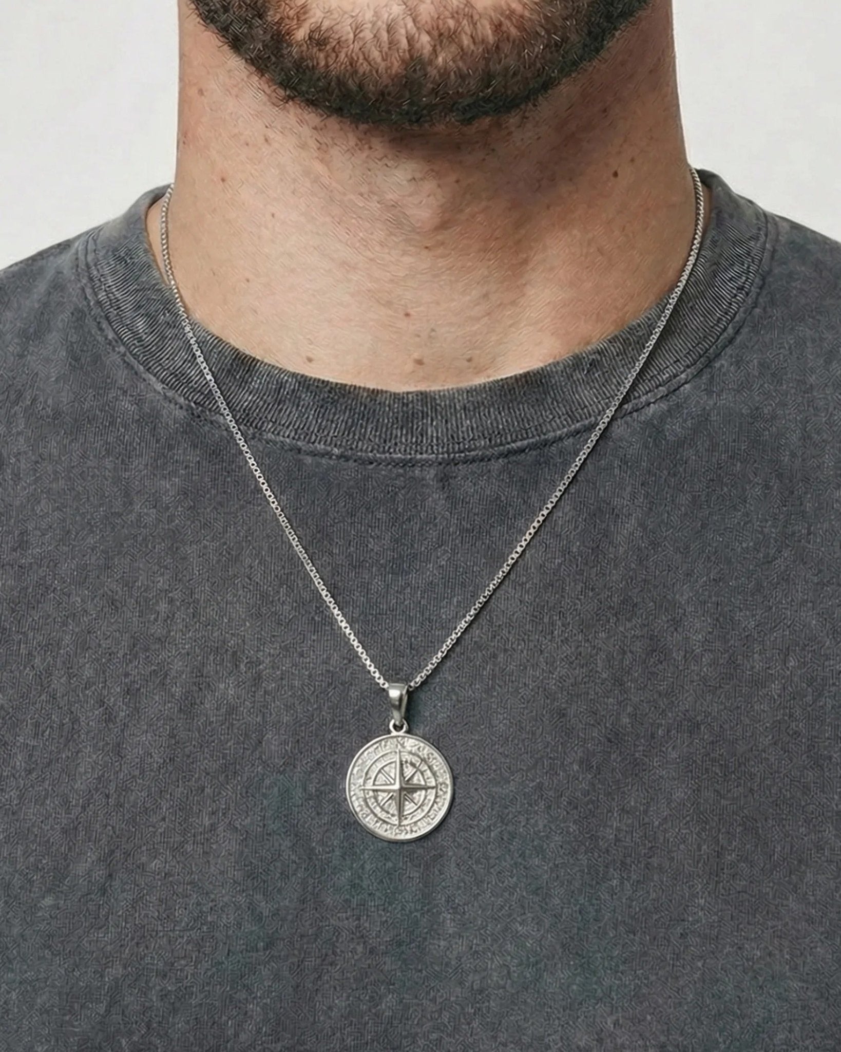 CLEAN COMPASS PENDANT 925. - Drippy Amsterdam