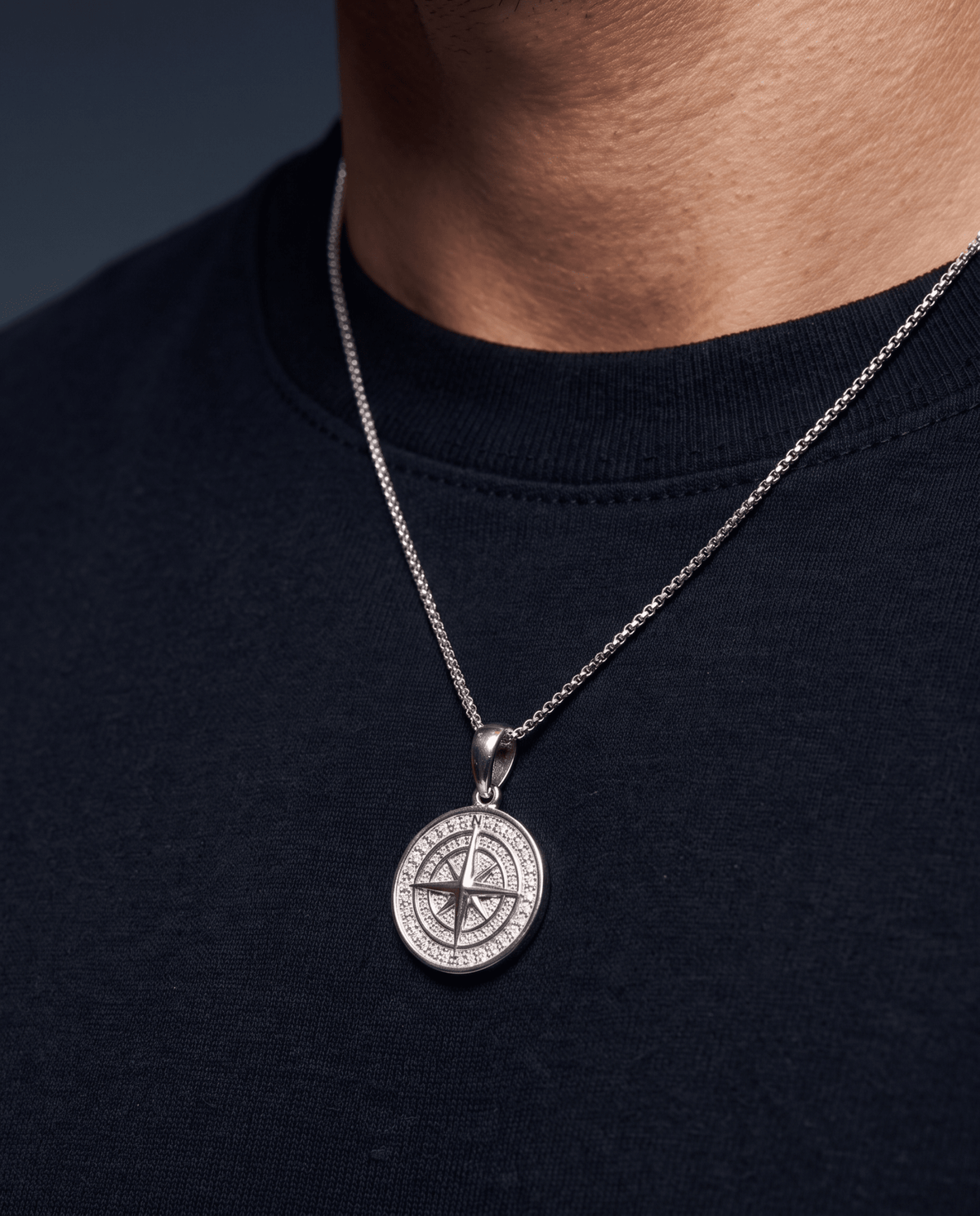 CLEAN COMPASS PENDANT 925. - Drippy Amsterdam