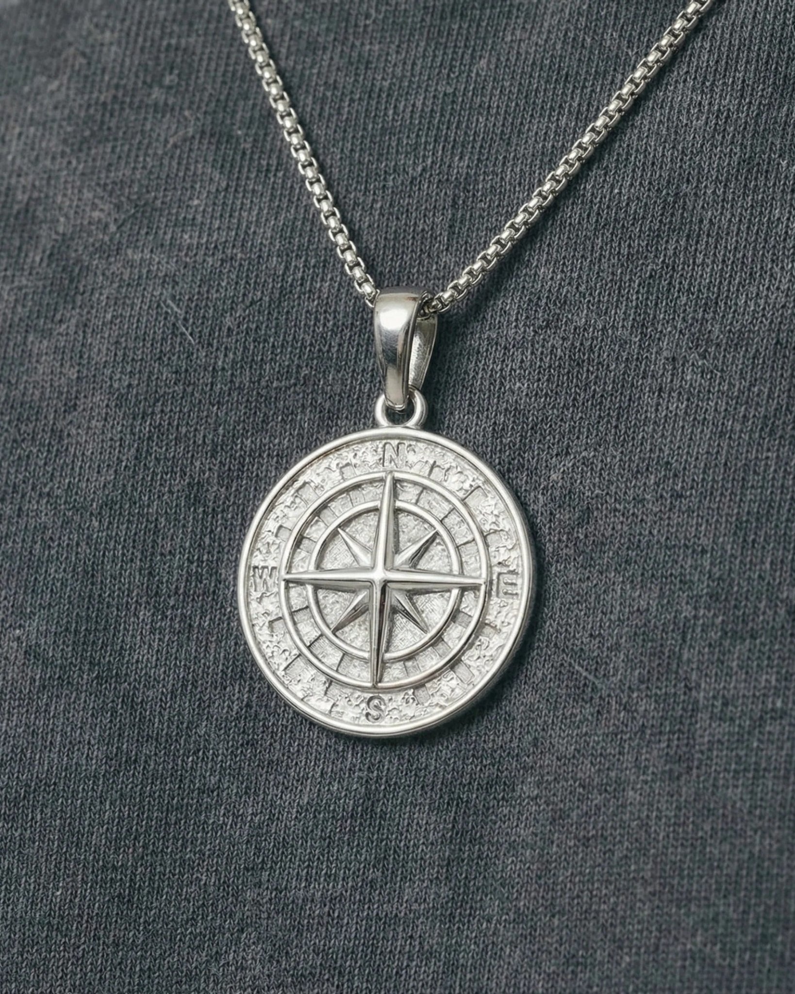 CLEAN COMPASS PENDANT 925. - Drippy Amsterdam