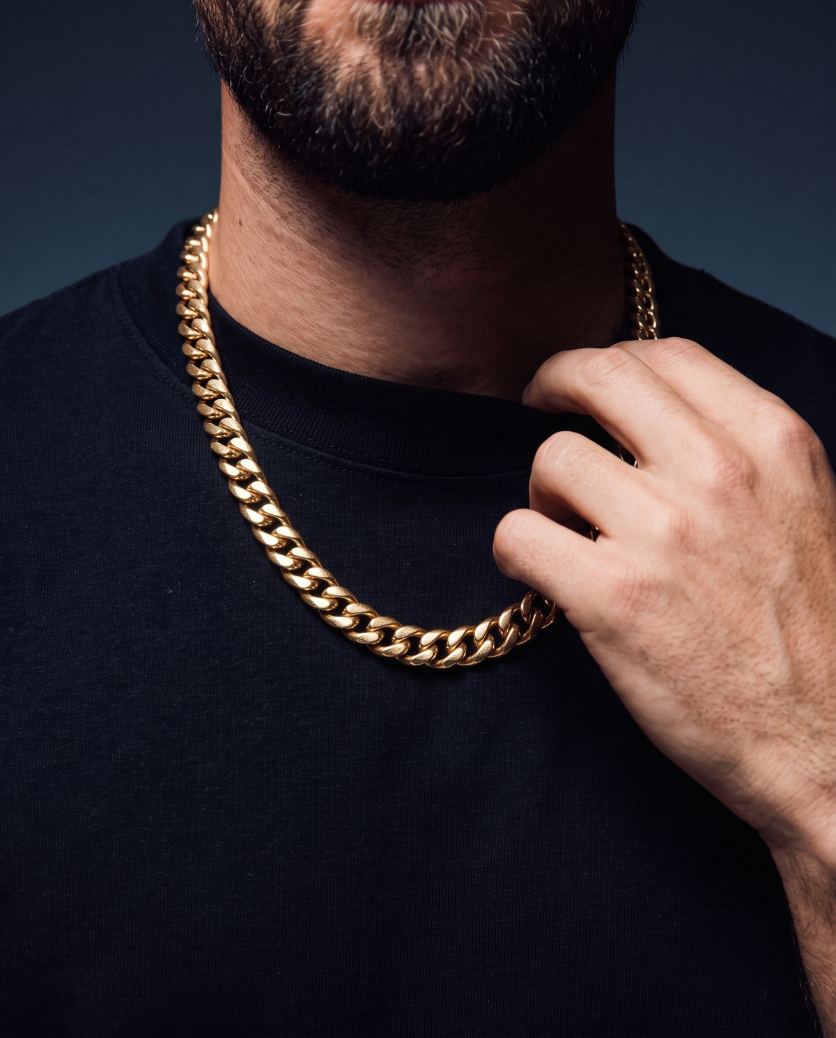 CLEAN CUBANA CHAIN. - 12MM GOLD