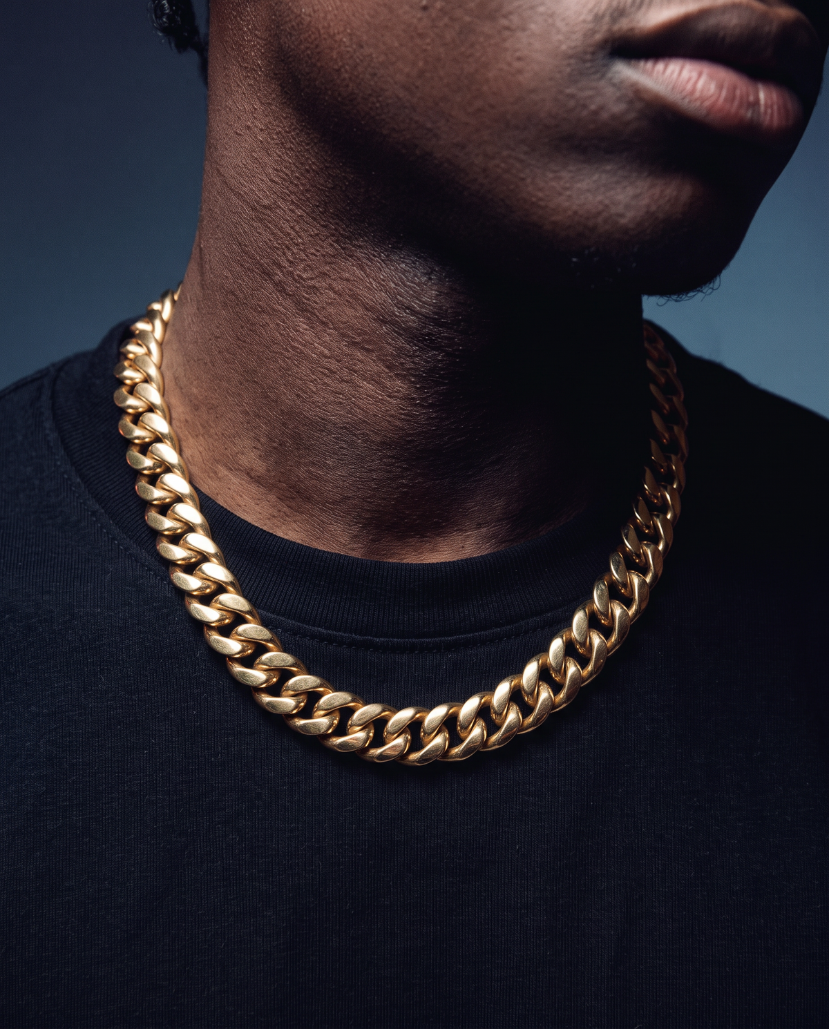 CLEAN CUBANA CHAIN. - 12MM GOLD