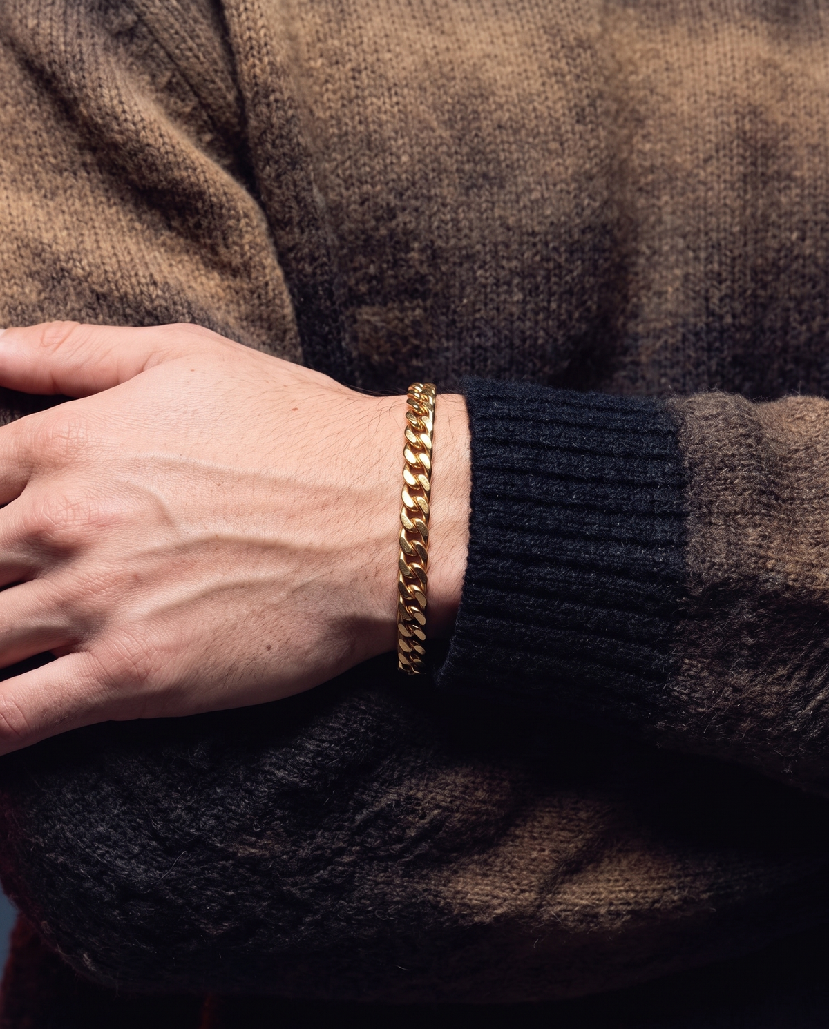 CLEAN CUBANA BRACELET. - 4MM GOLD