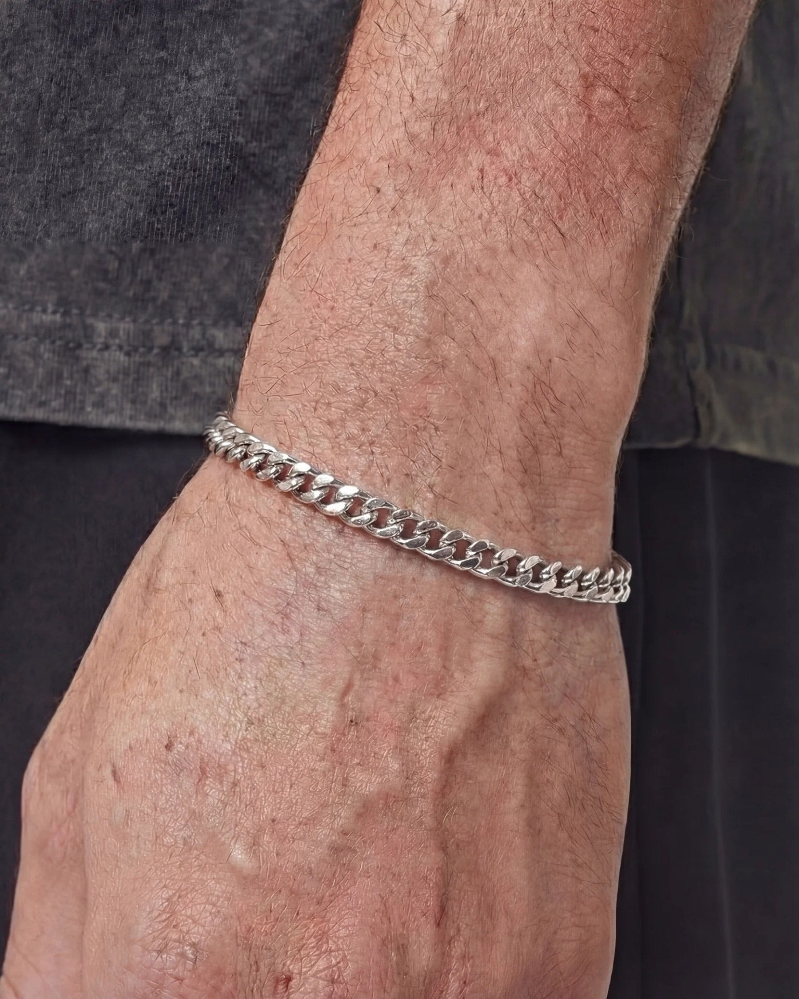 CLEAN CUBANA BRACELET. - 4MM - Drippy Amsterdam