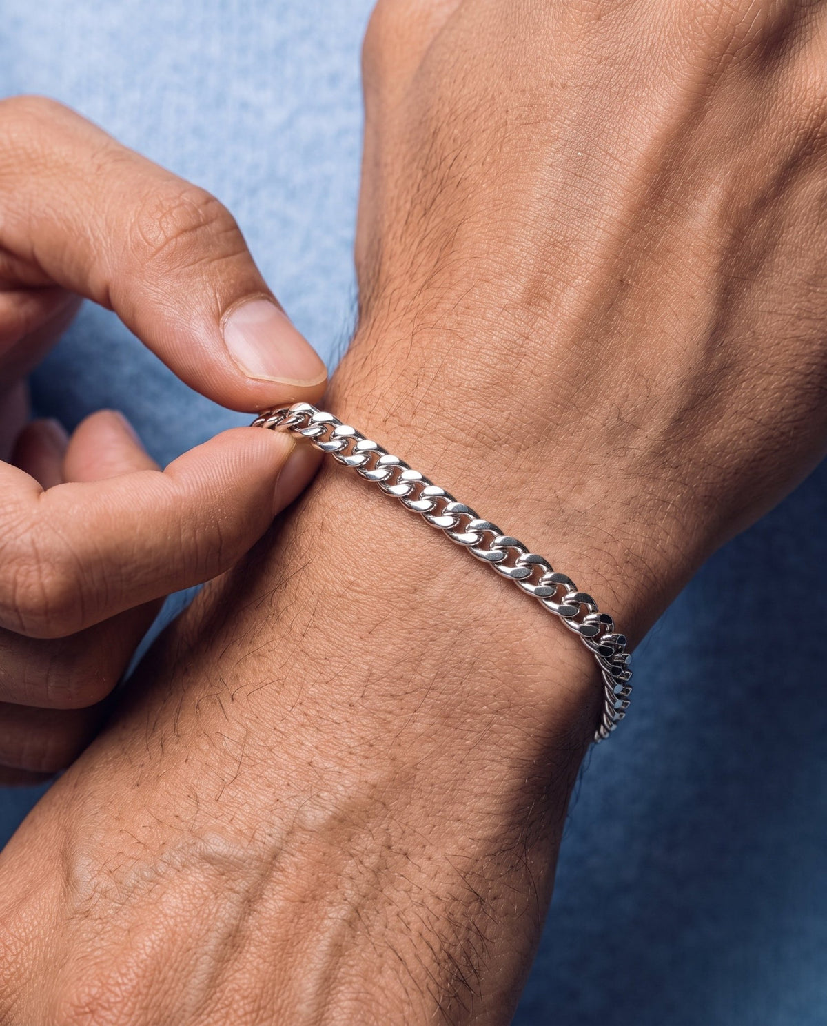 CLEAN CUBANA BRACELET. - 4MM - Drippy Amsterdam
