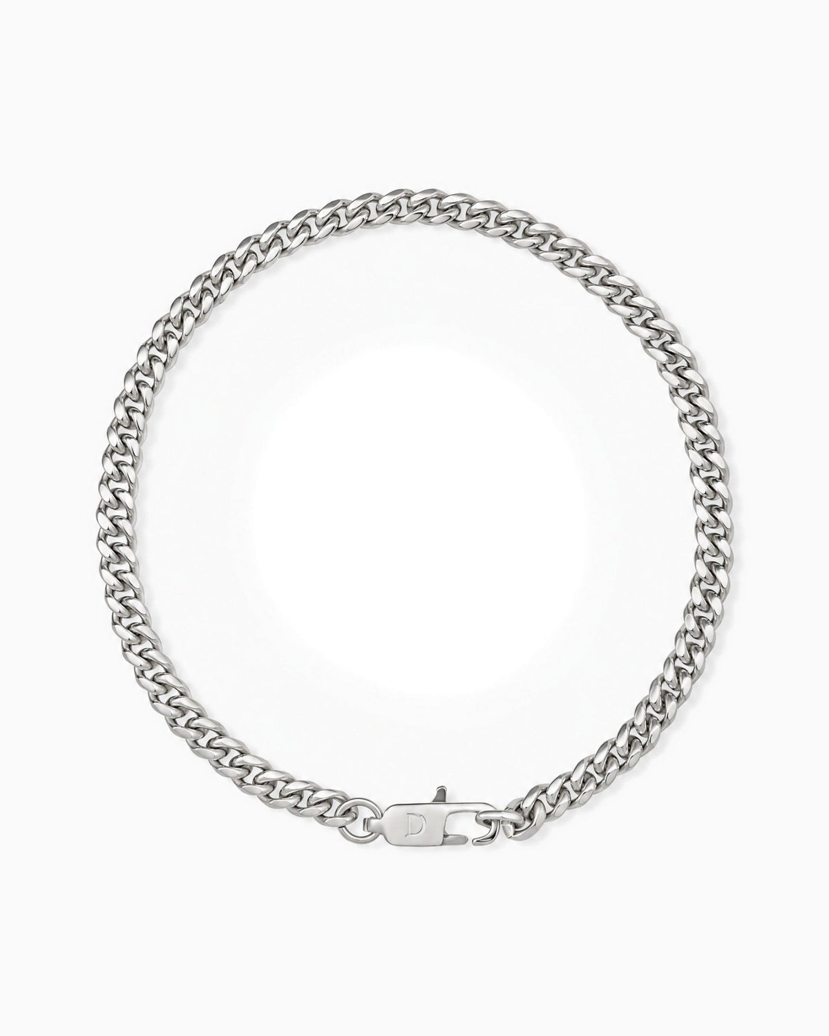 CLEAN CUBANA BRACELET. - 4MM - Drippy Amsterdam