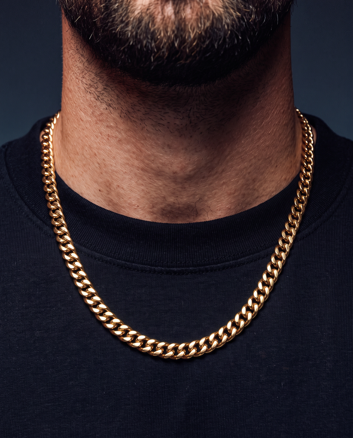 CLEAN CUBANA CHAIN. - 6MM GOLD