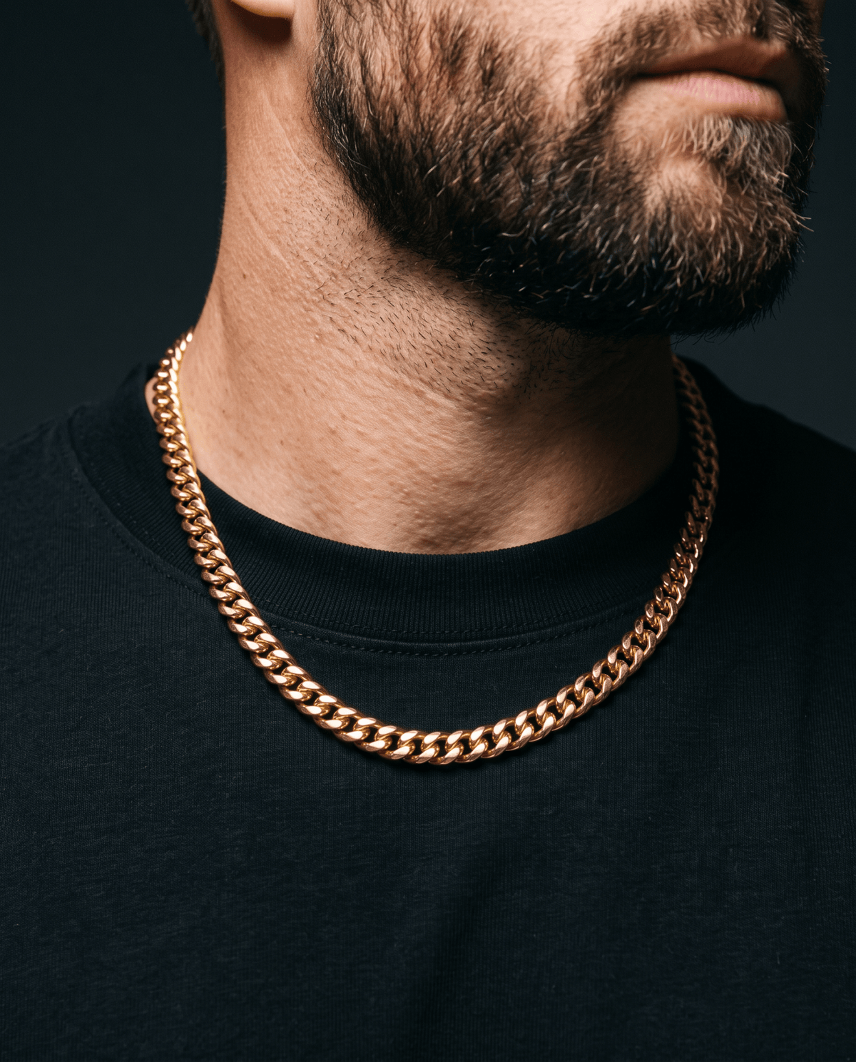 CLEAN CUBANA CHAIN. - 6MM GOLD - Drippy Amsterdam