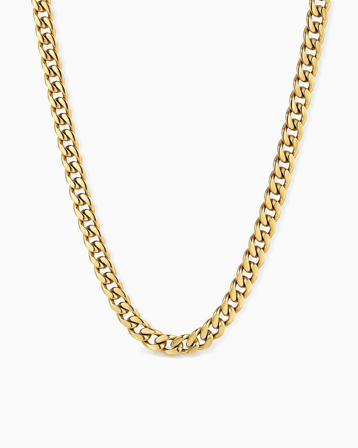 CLEAN CUBANA CHAIN. - 6MM GOLD - Drippy Amsterdam