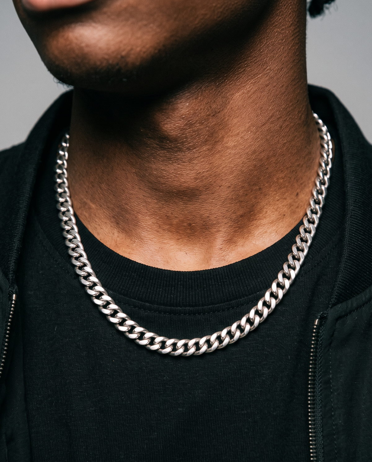 CLEAN CUBANA CHAIN. - 6MM