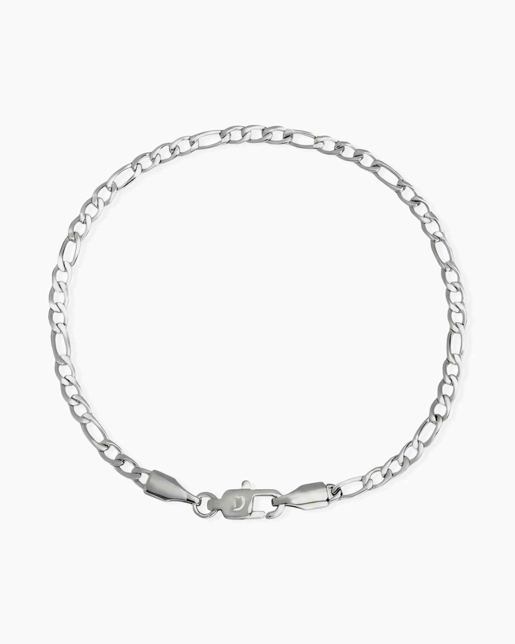 CLEAN FIGARO BRACELET. - 3MM - Drippy Amsterdam