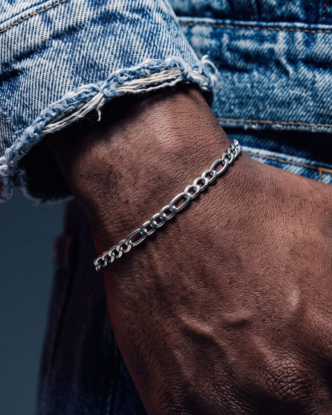 CLEAN FIGARO BRACELET. - 3MM - Drippy Amsterdam