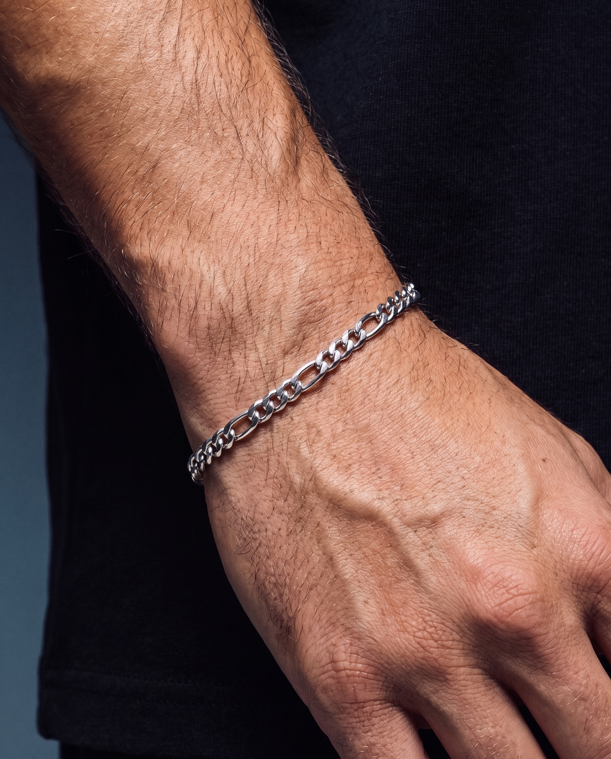 CLEAN FIGARO BRACELET. - 3MM