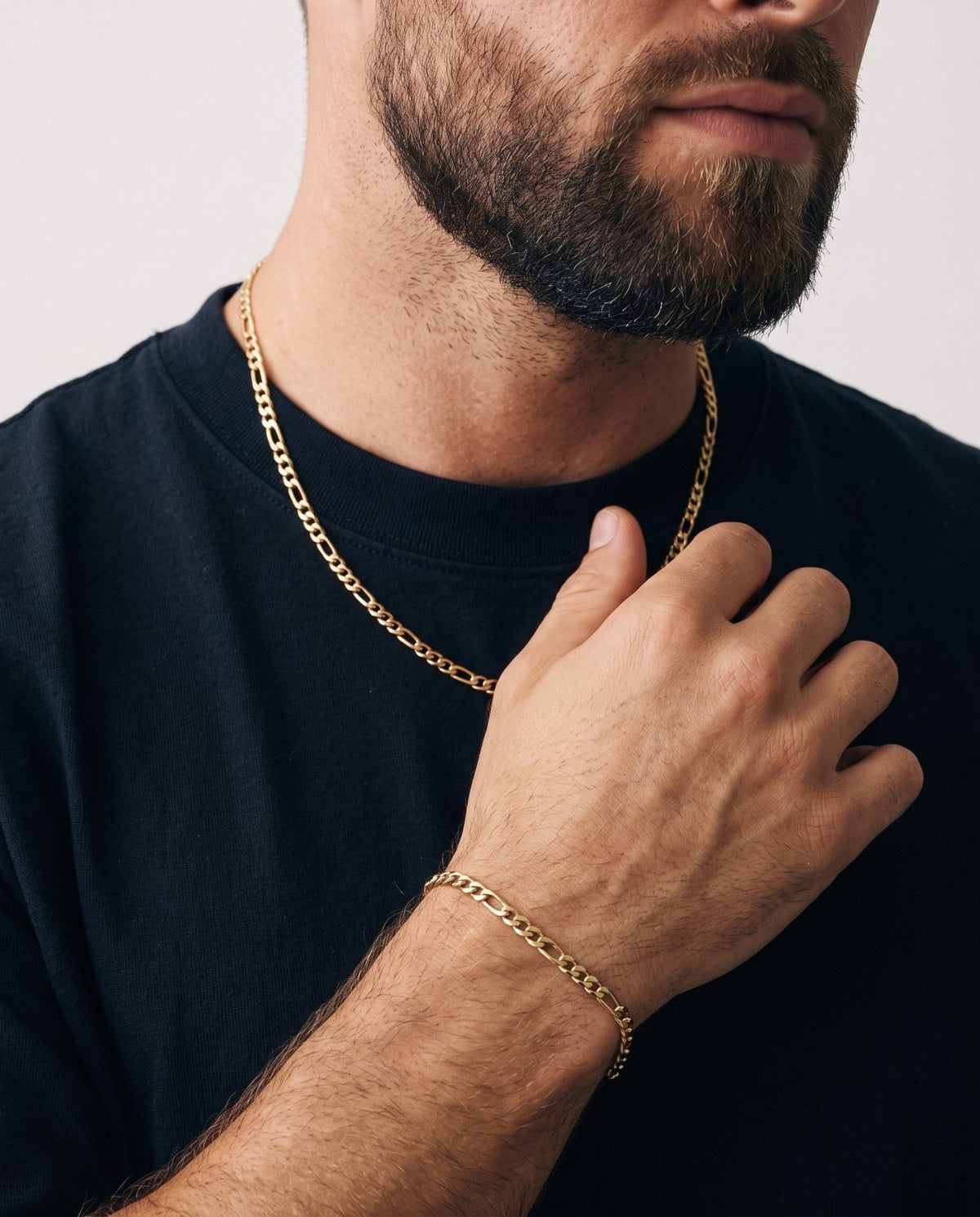 CLEAN FIGARO SET. - 3MM GOLD - Drippy Amsterdam