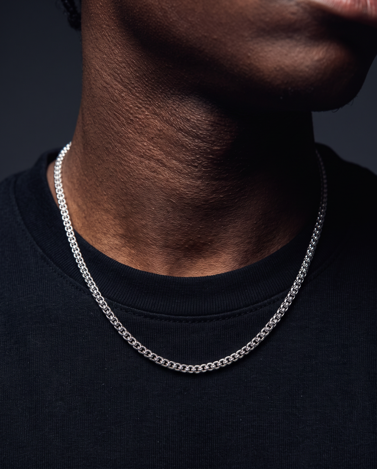 CLEAN FRANCO CHAIN. - 3MM