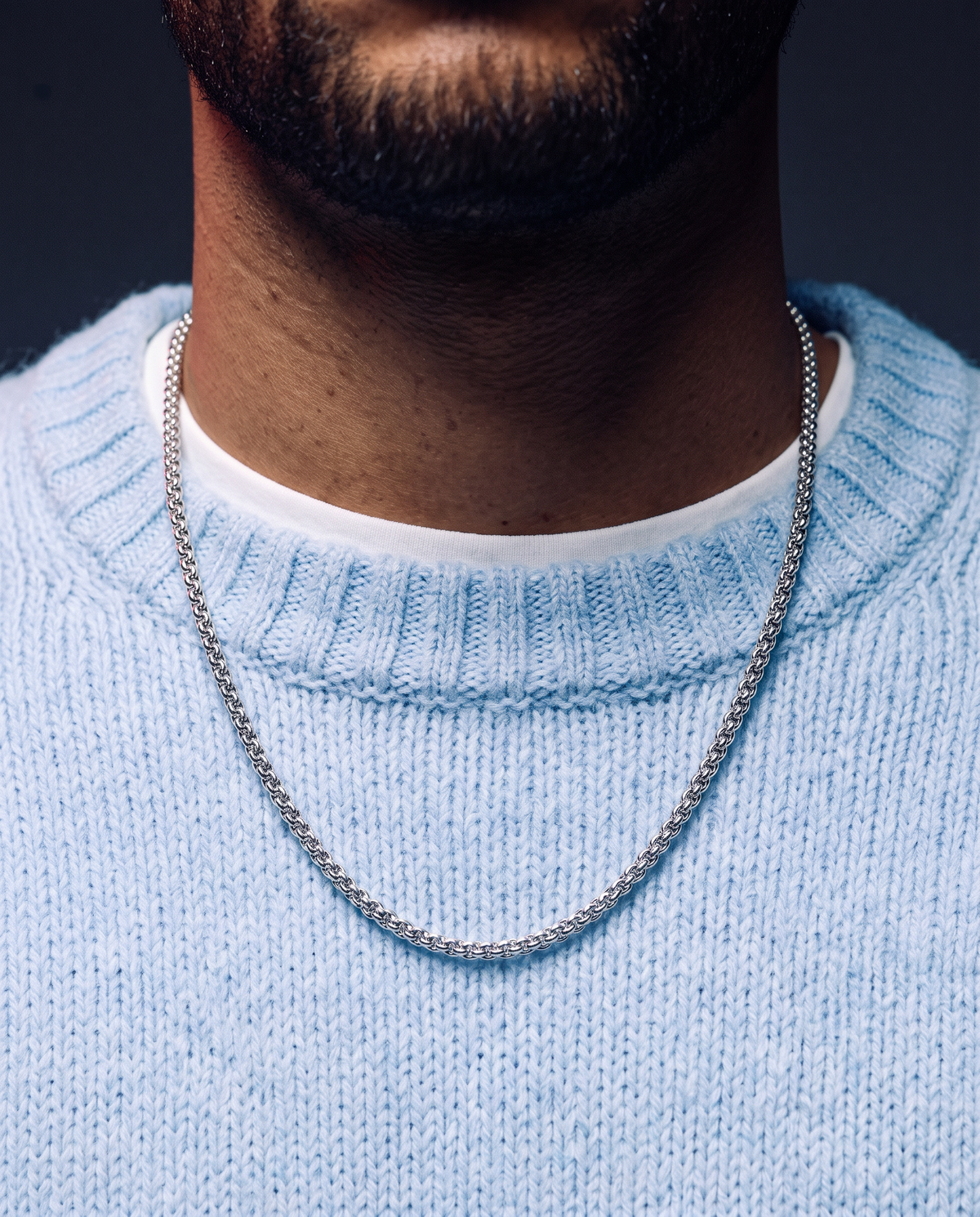 CLEAN FRANCO CHAIN. - 3MM