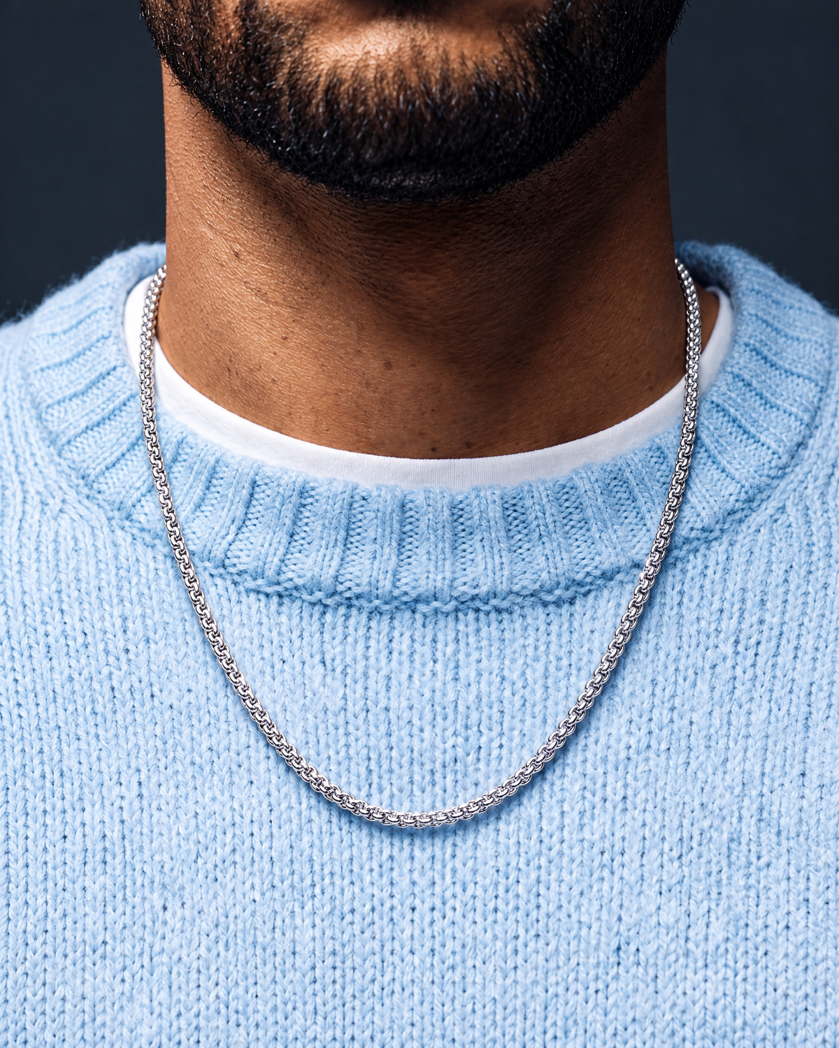CLEAN FRANCO CHAIN. - 3MM - Drippy Amsterdam