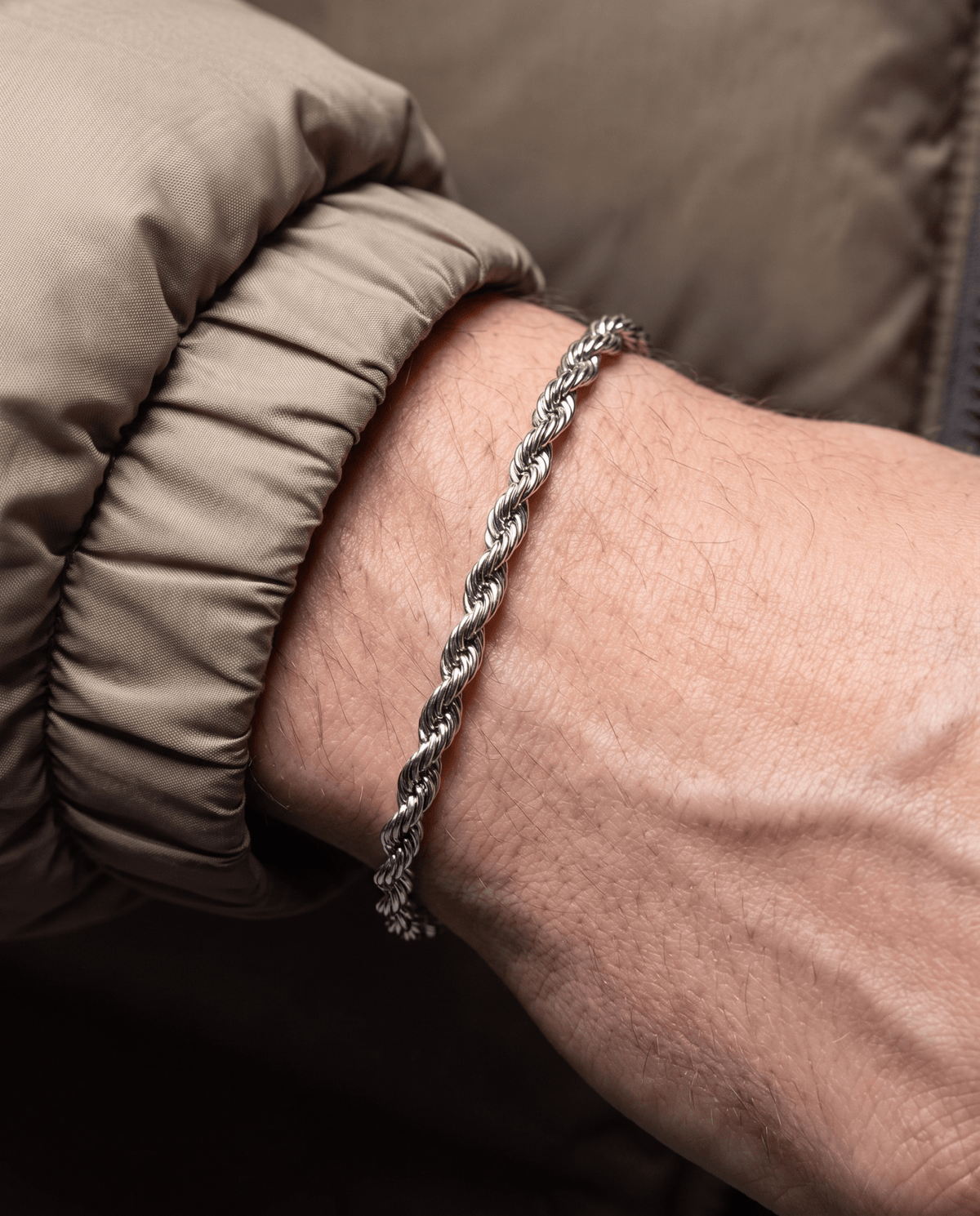CLEAN ROPE BRACELET. - 2MM - Drippy Amsterdam