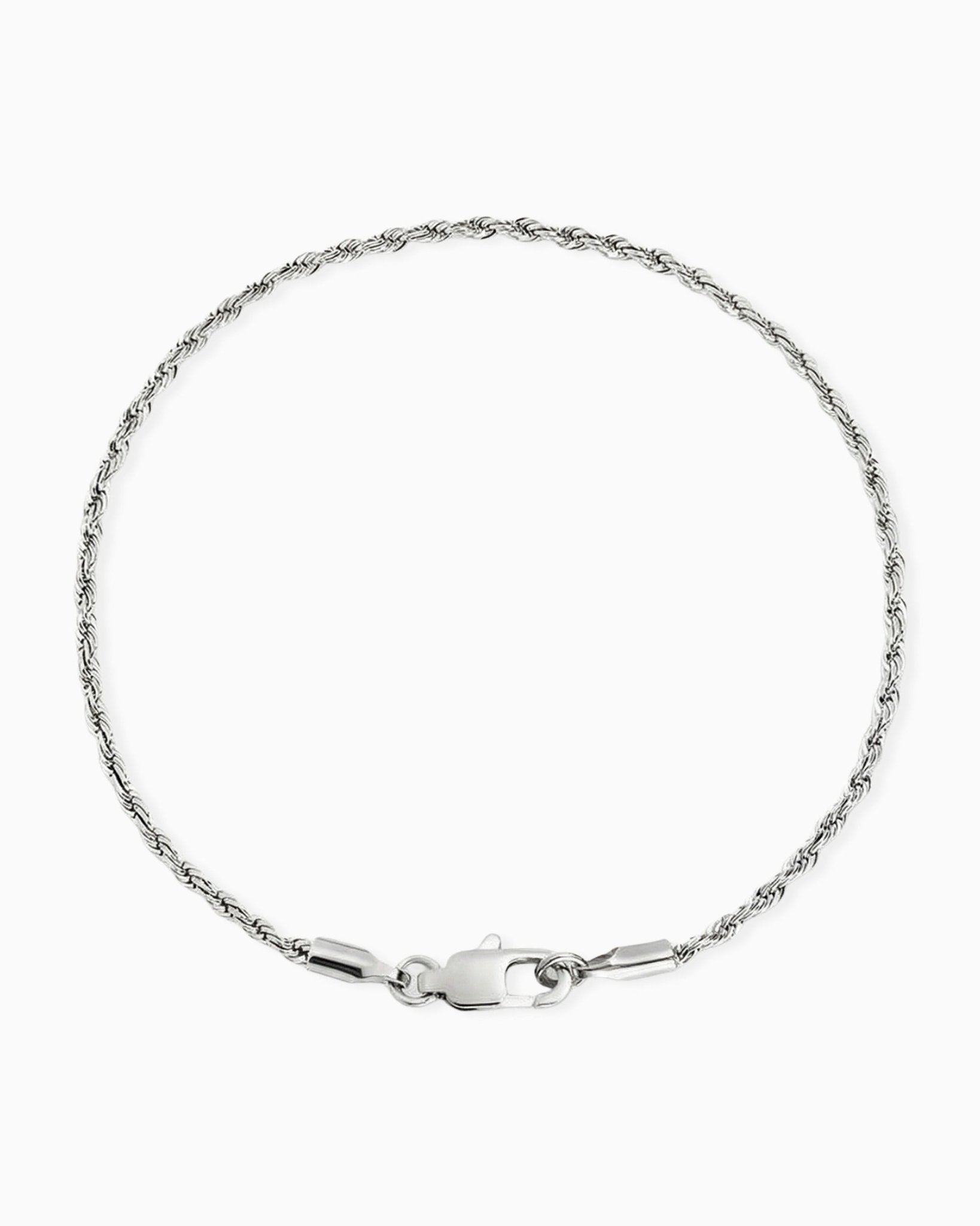 CLEAN ROPE BRACELET. - 2MM - Drippy Amsterdam