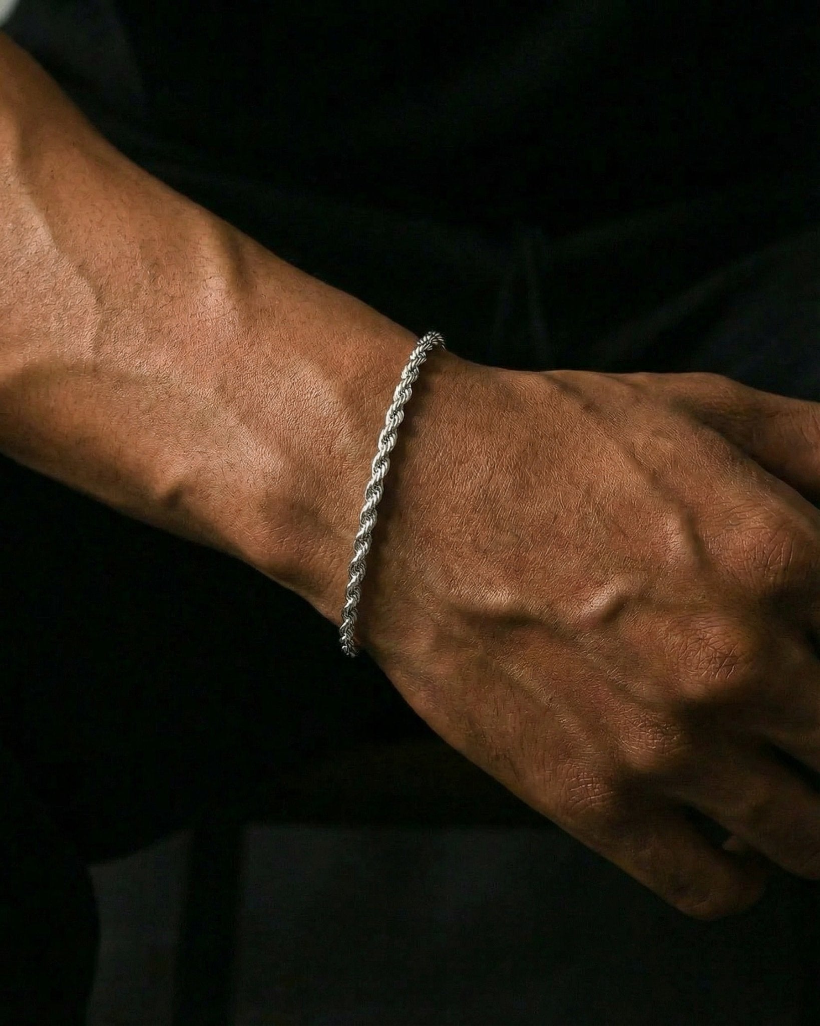 CLEAN ROPE BRACELET. - 3MM - Drippy Amsterdam