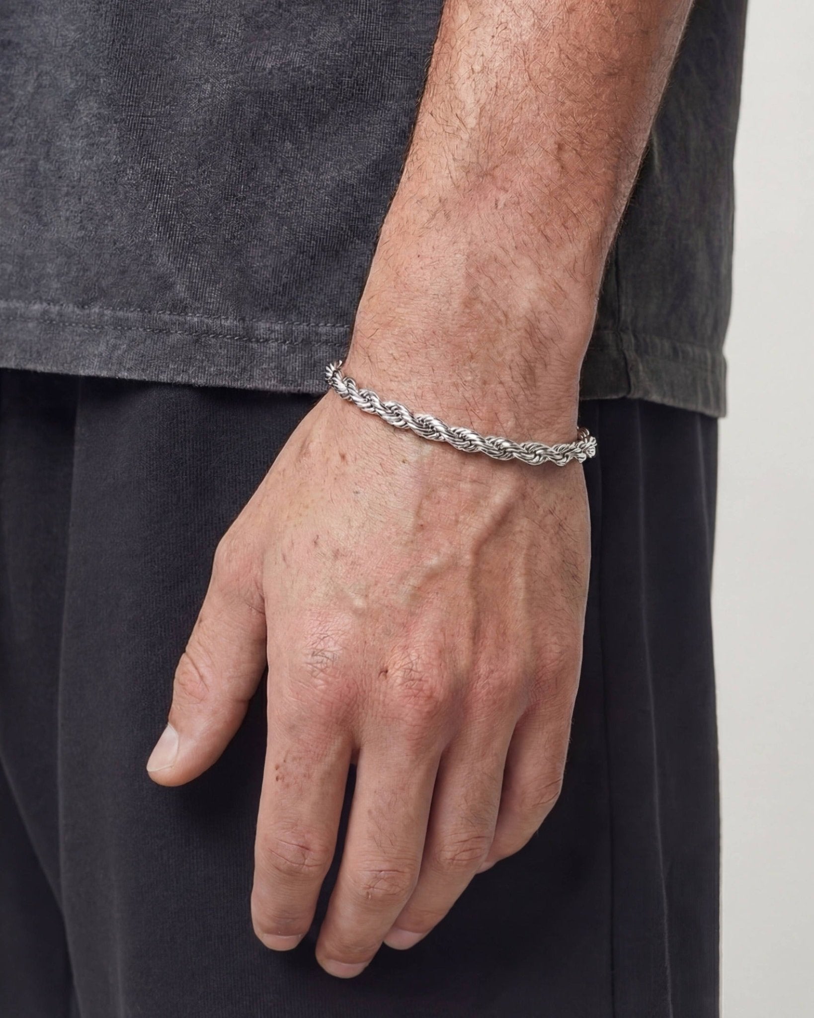 CLEAN ROPE BRACELET. - 6MM - Drippy Amsterdam