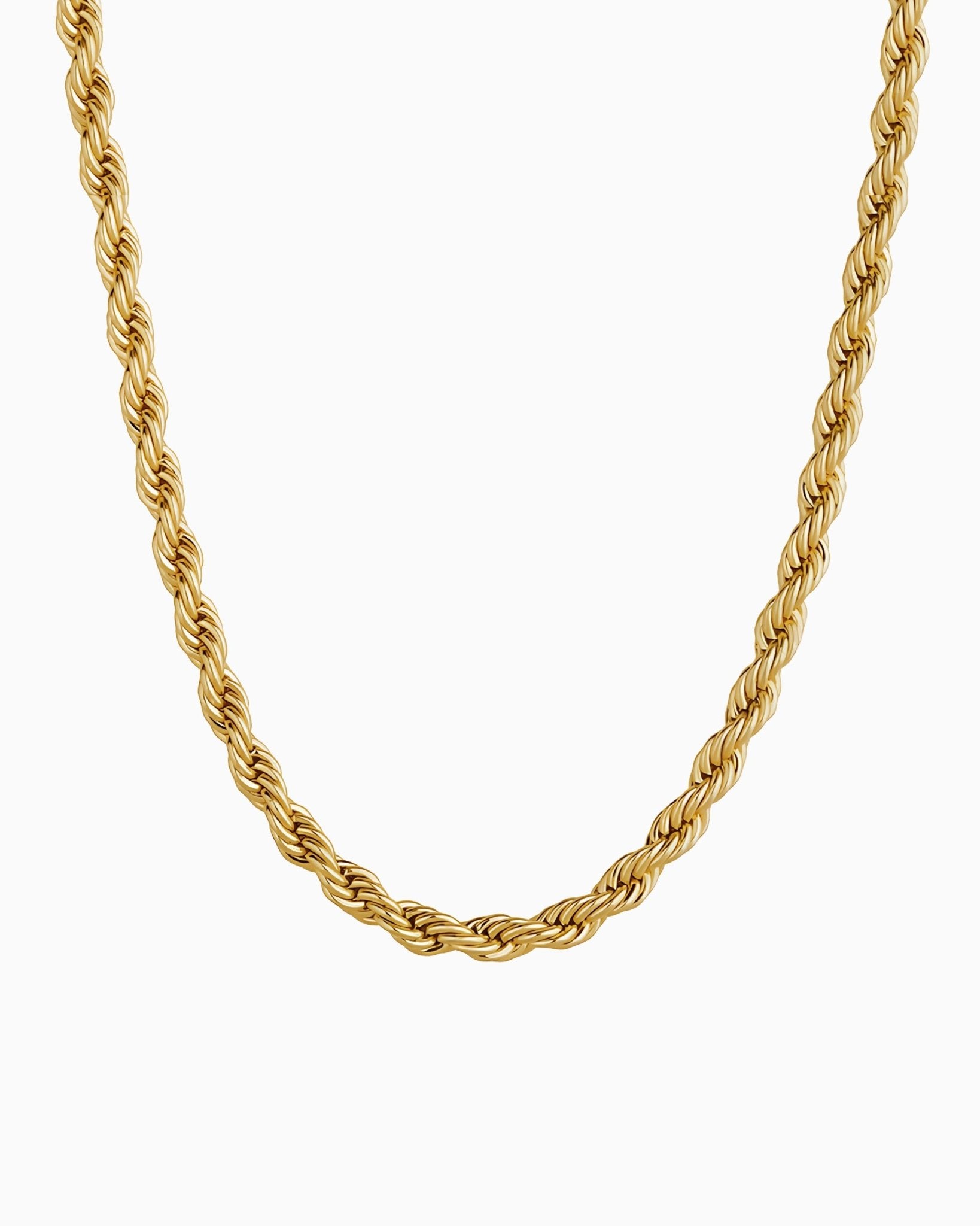 CLEAN ROPE CHAIN. - 3MM GOLD - Drippy Amsterdam