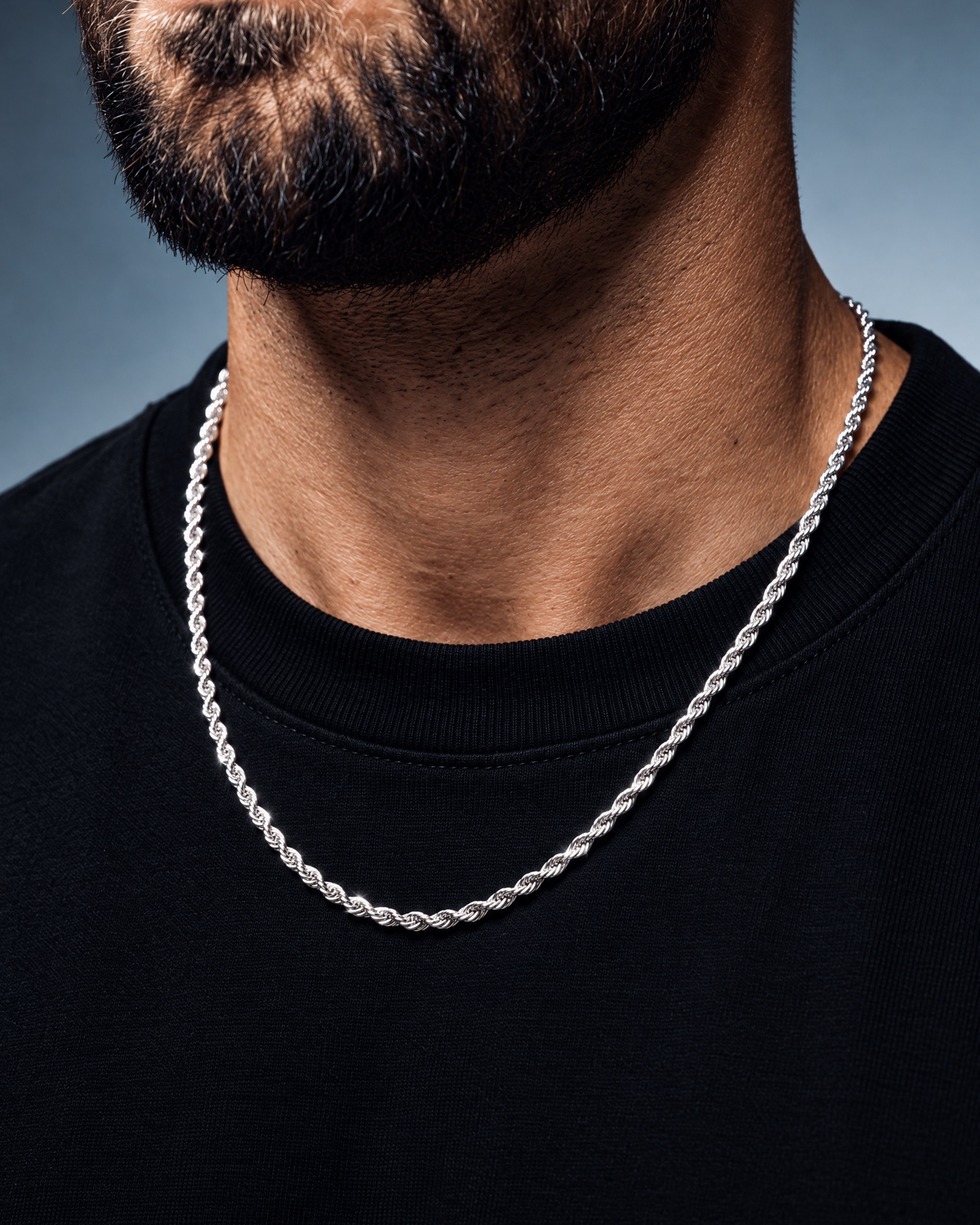 CLEAN ROPE CHAIN 925. - 3MM - Drippy Amsterdam