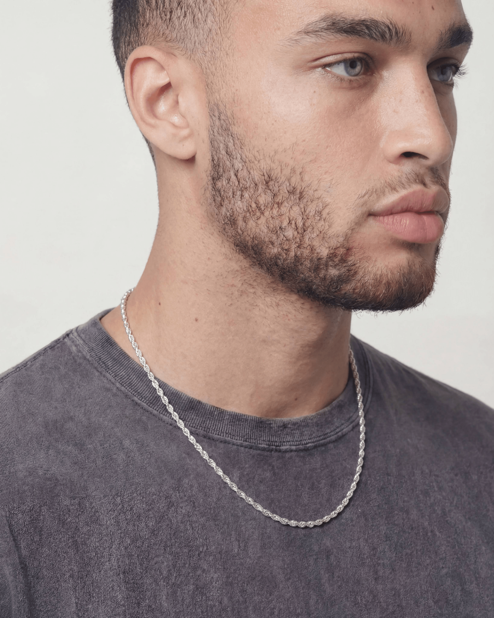 CLEAN ROPE CHAIN 925. - 3MM - Drippy Amsterdam