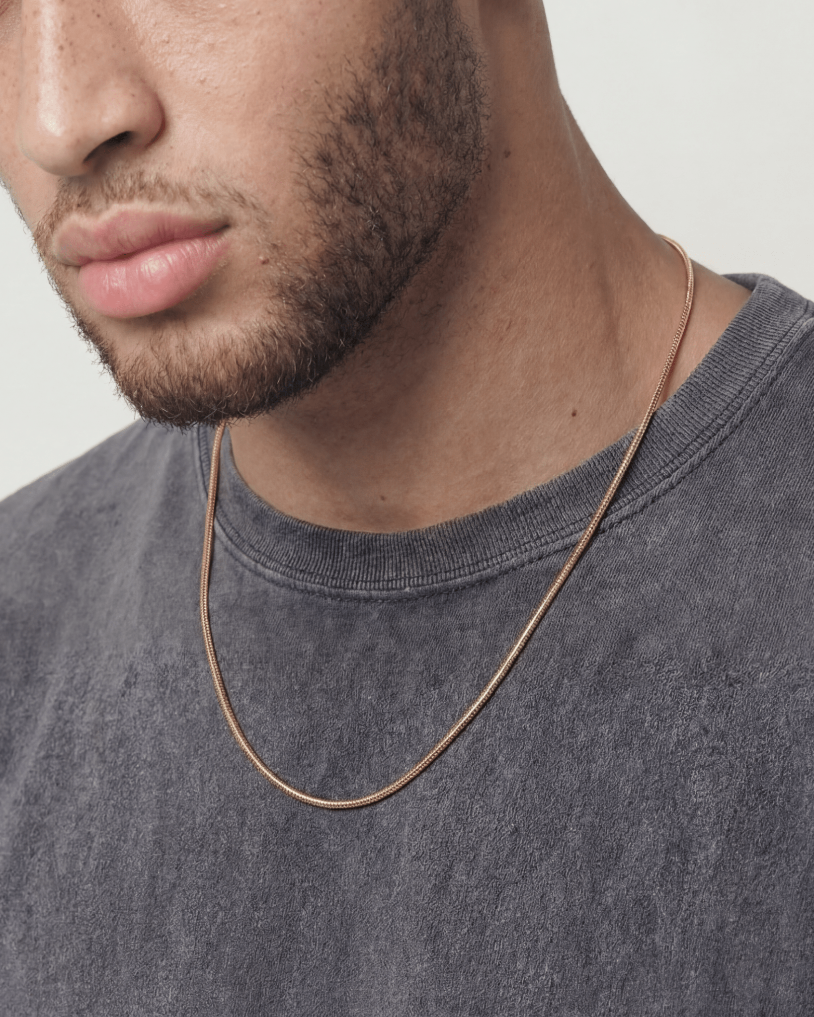 CLEAN SNAKE CHAIN. - 2MM GOLD - Drippy Amsterdam