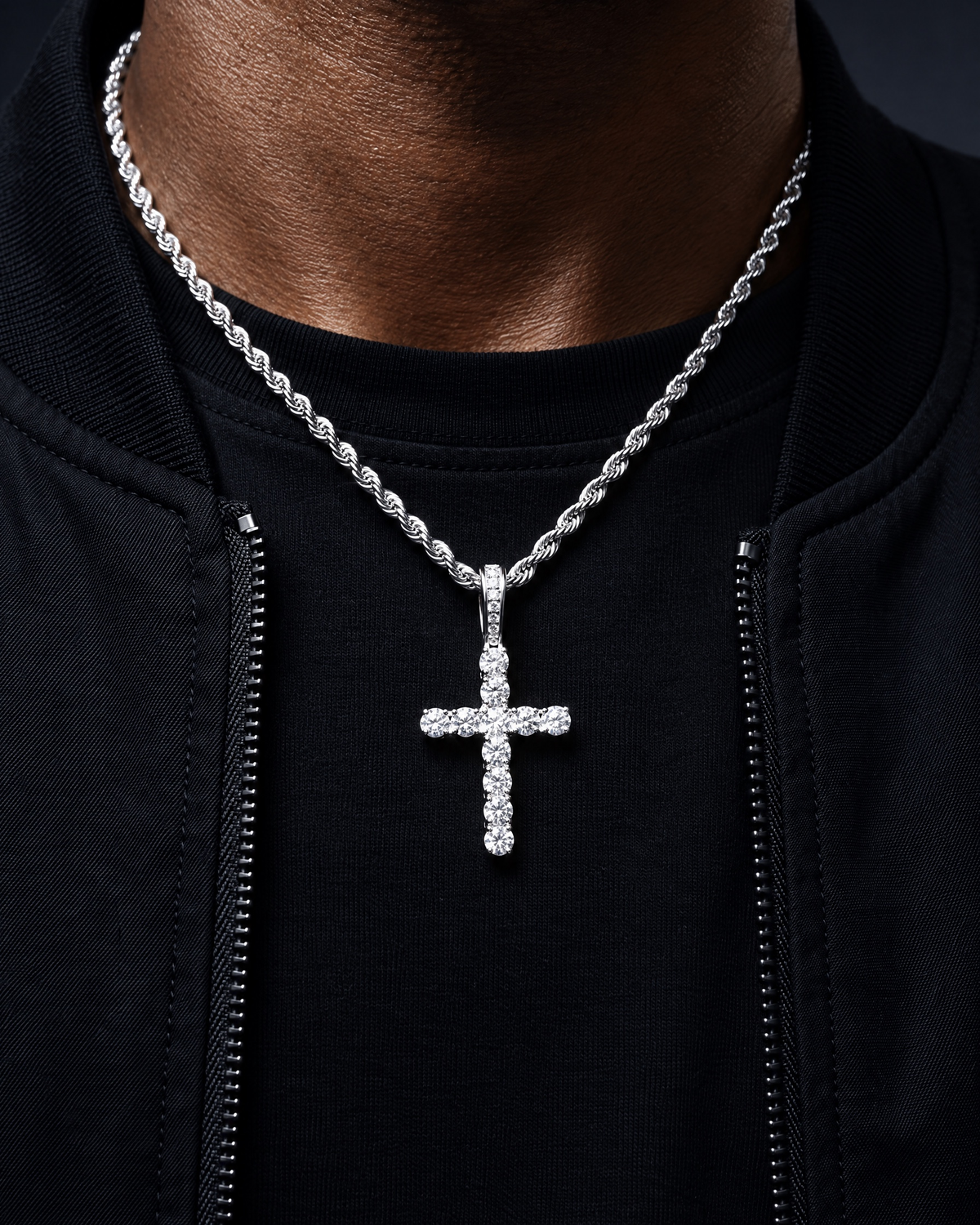 CROSS PIECE PENDANT. - 925 - Drippy Amsterdam