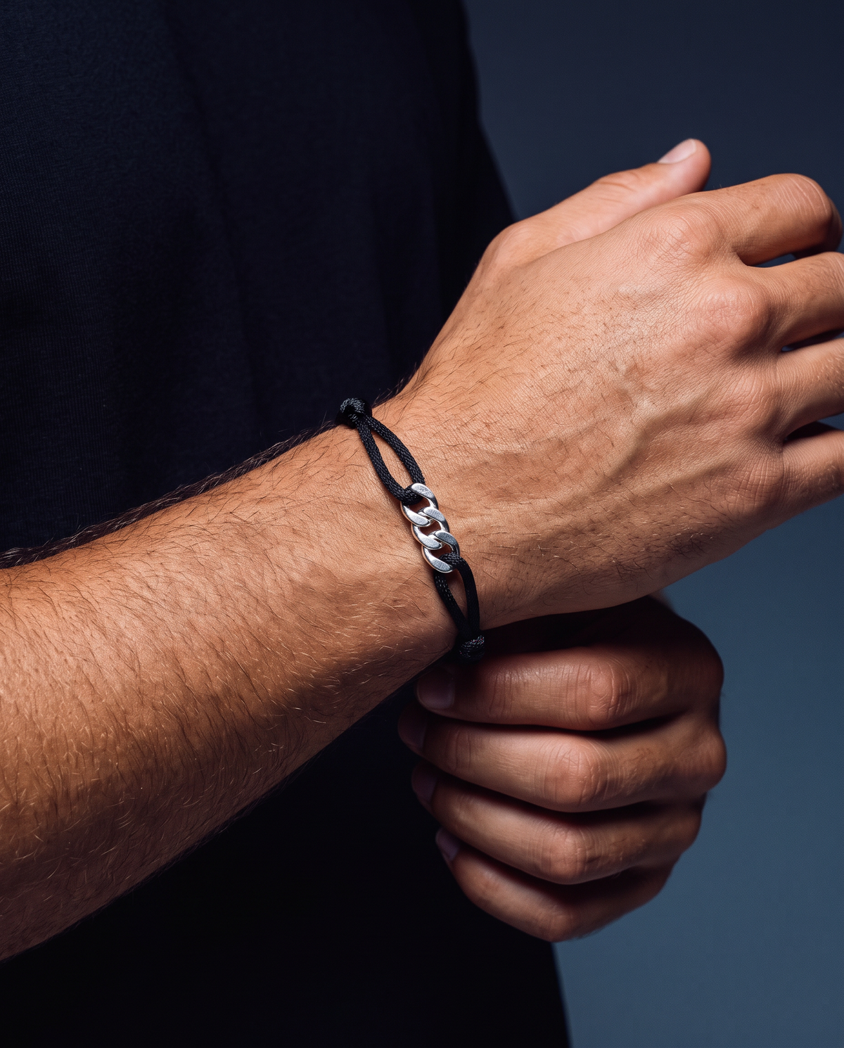 CUBAN CORD BRACELET.