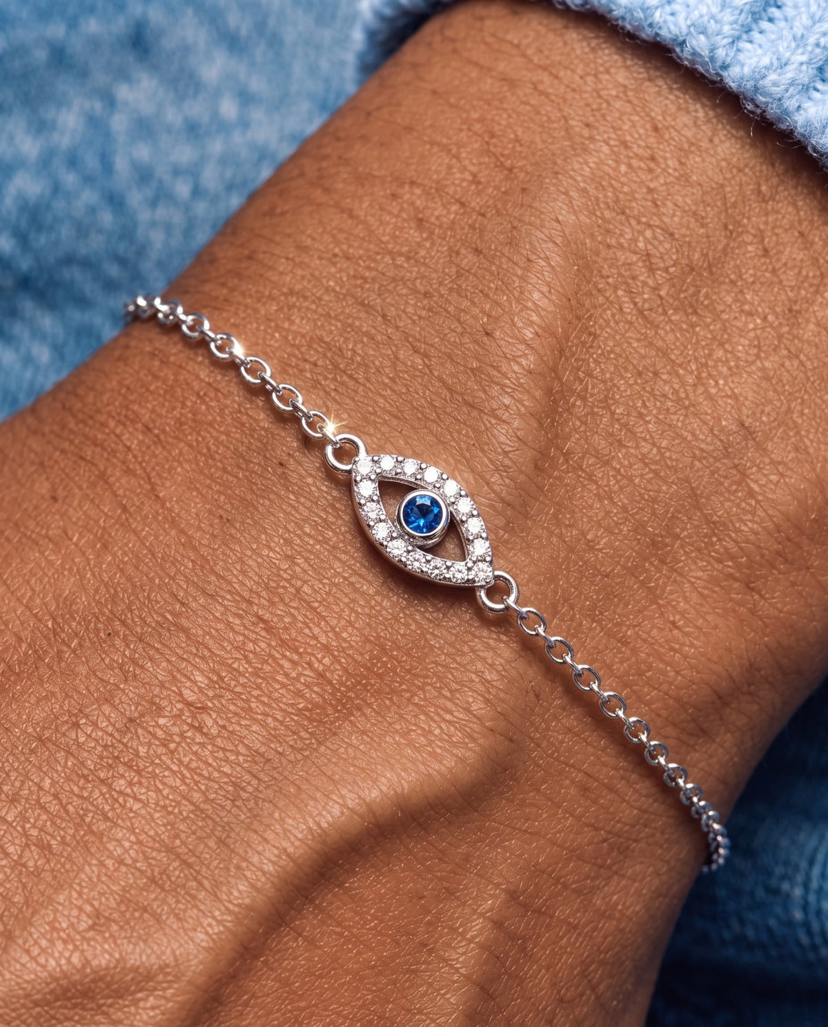 EVIL EYE BRACELET. - 925 - Drippy Amsterdam