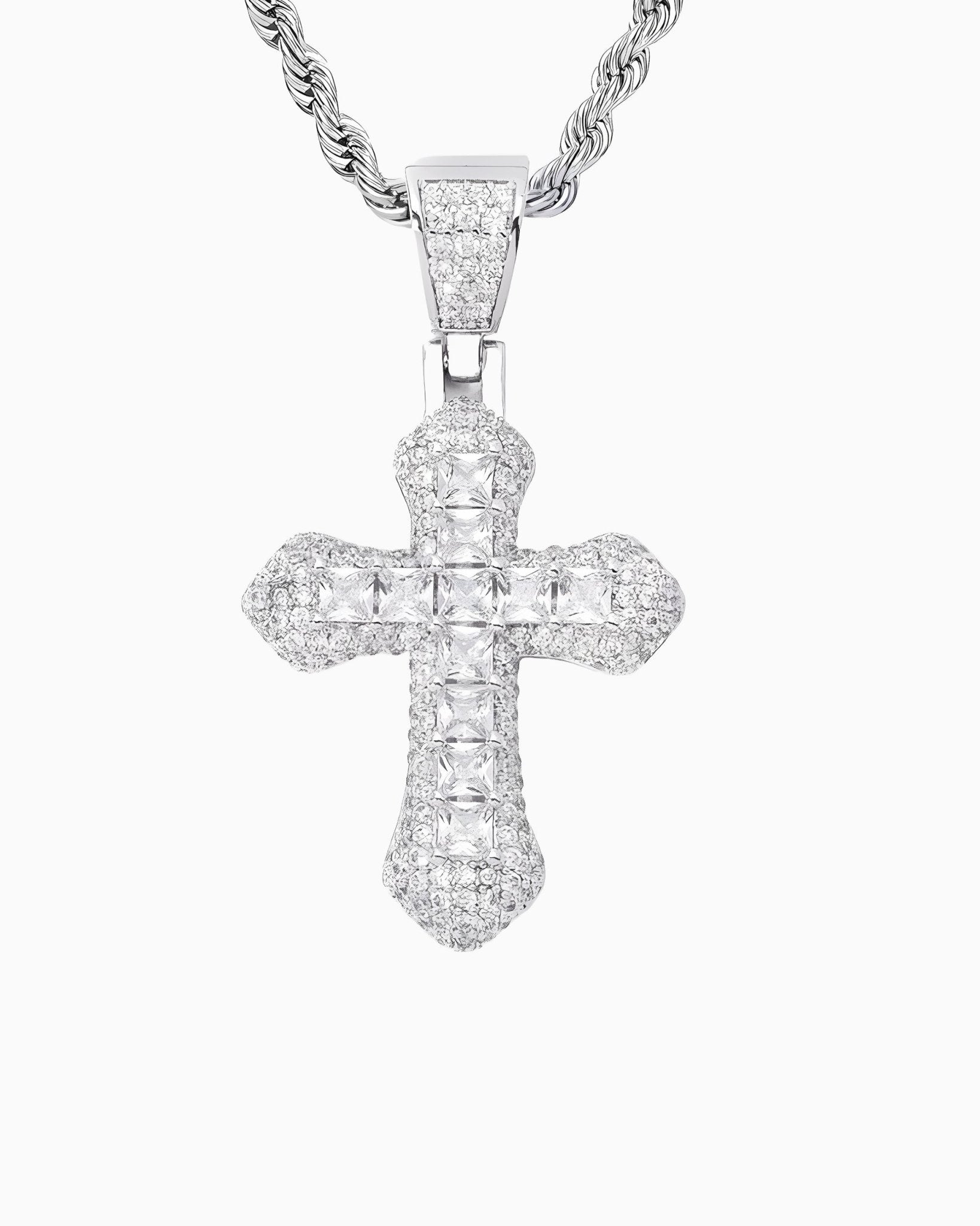 FROSTY CROSS PENDANT. - Drippy Amsterdam