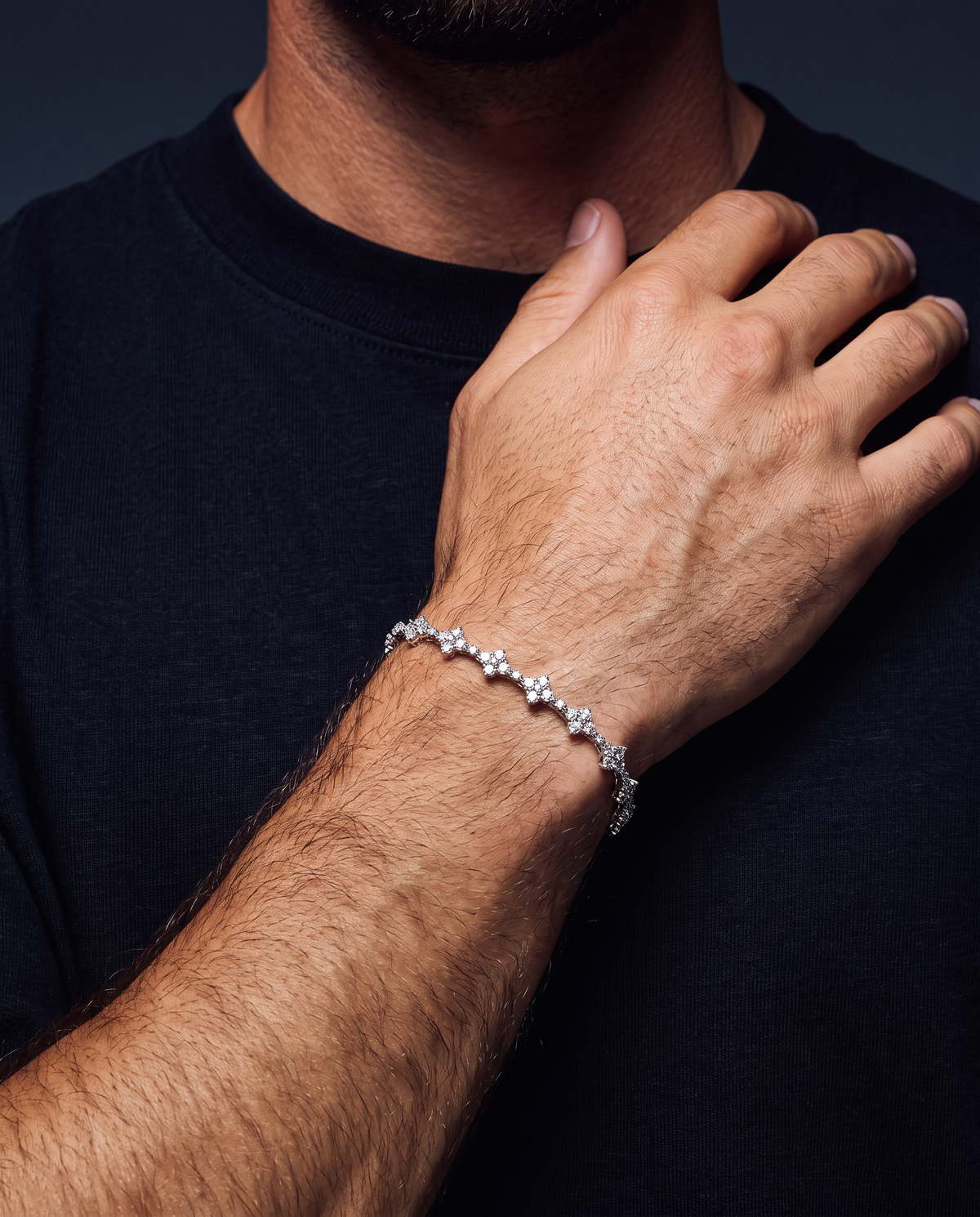 HONEYCOMB BRACELET. - 3MM 925