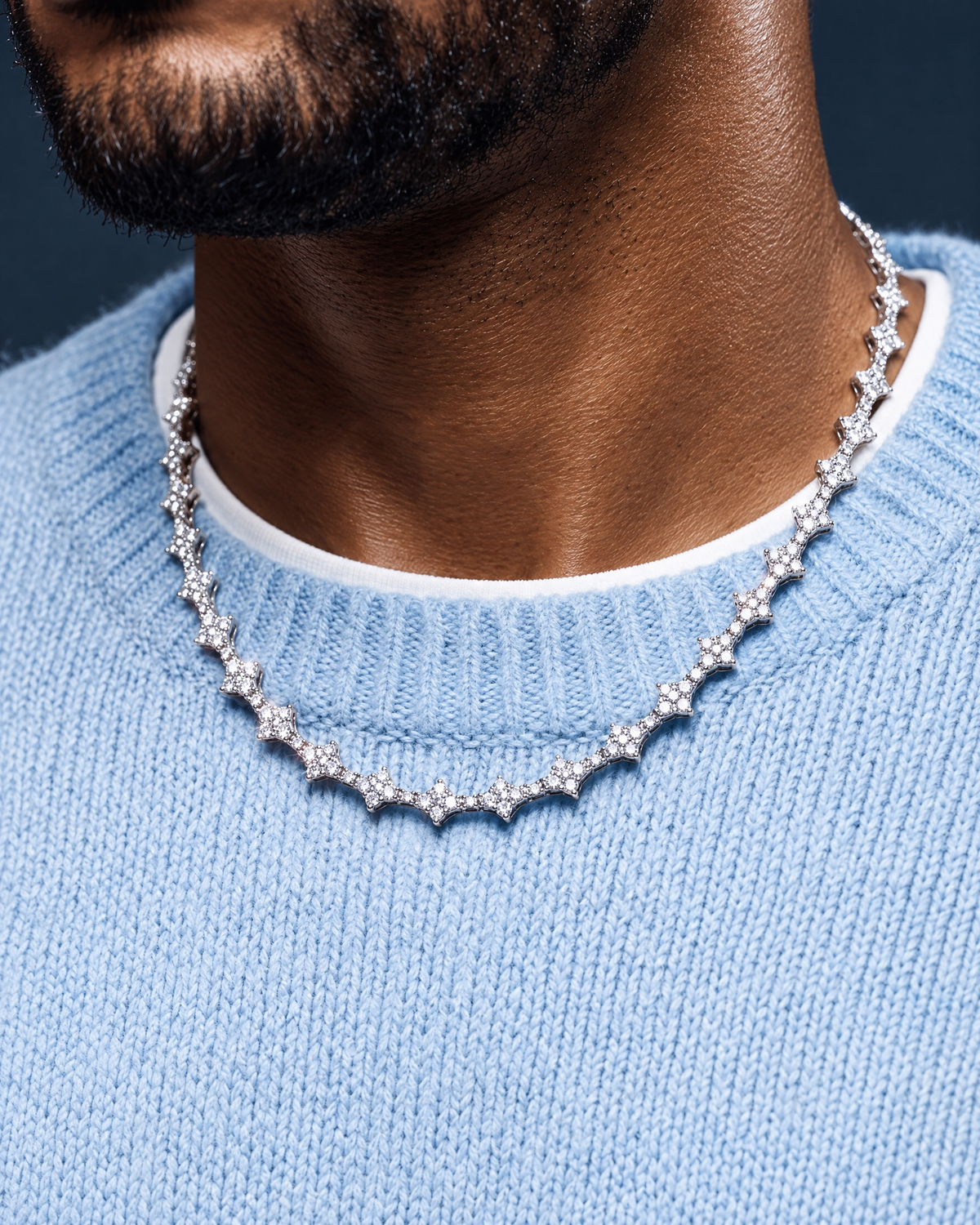 HONEYCOMB CHAIN. - 3MM 925 - Drippy Amsterdam